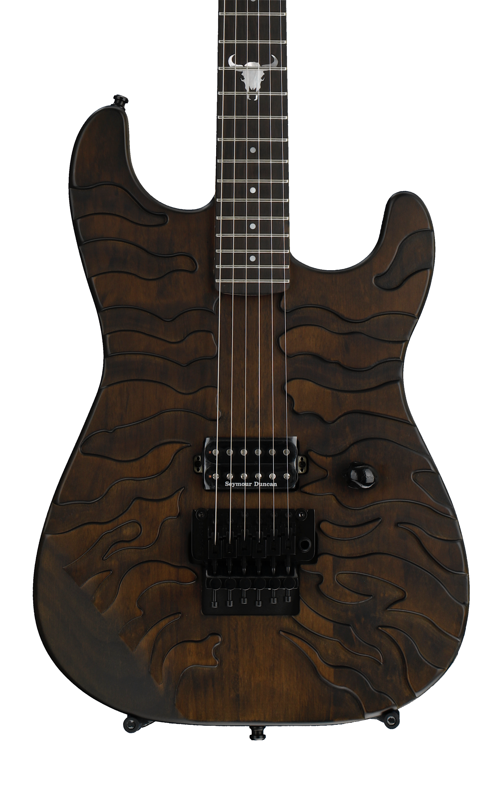 ESP LTD George Lynch Burnt Satin - Natural Stain | Sweetwater