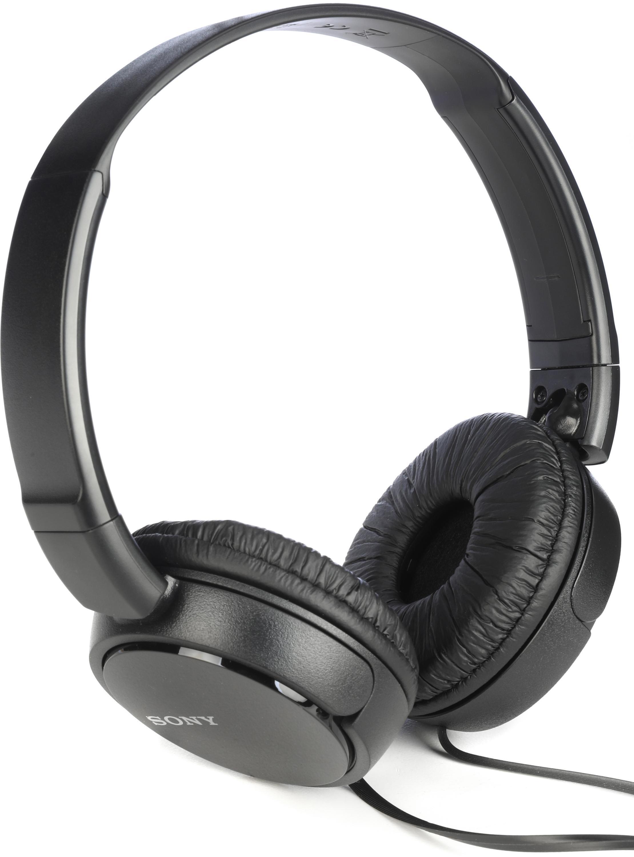 Sony MDRZX110 ZX Series Wired On-ear Headphones - Black