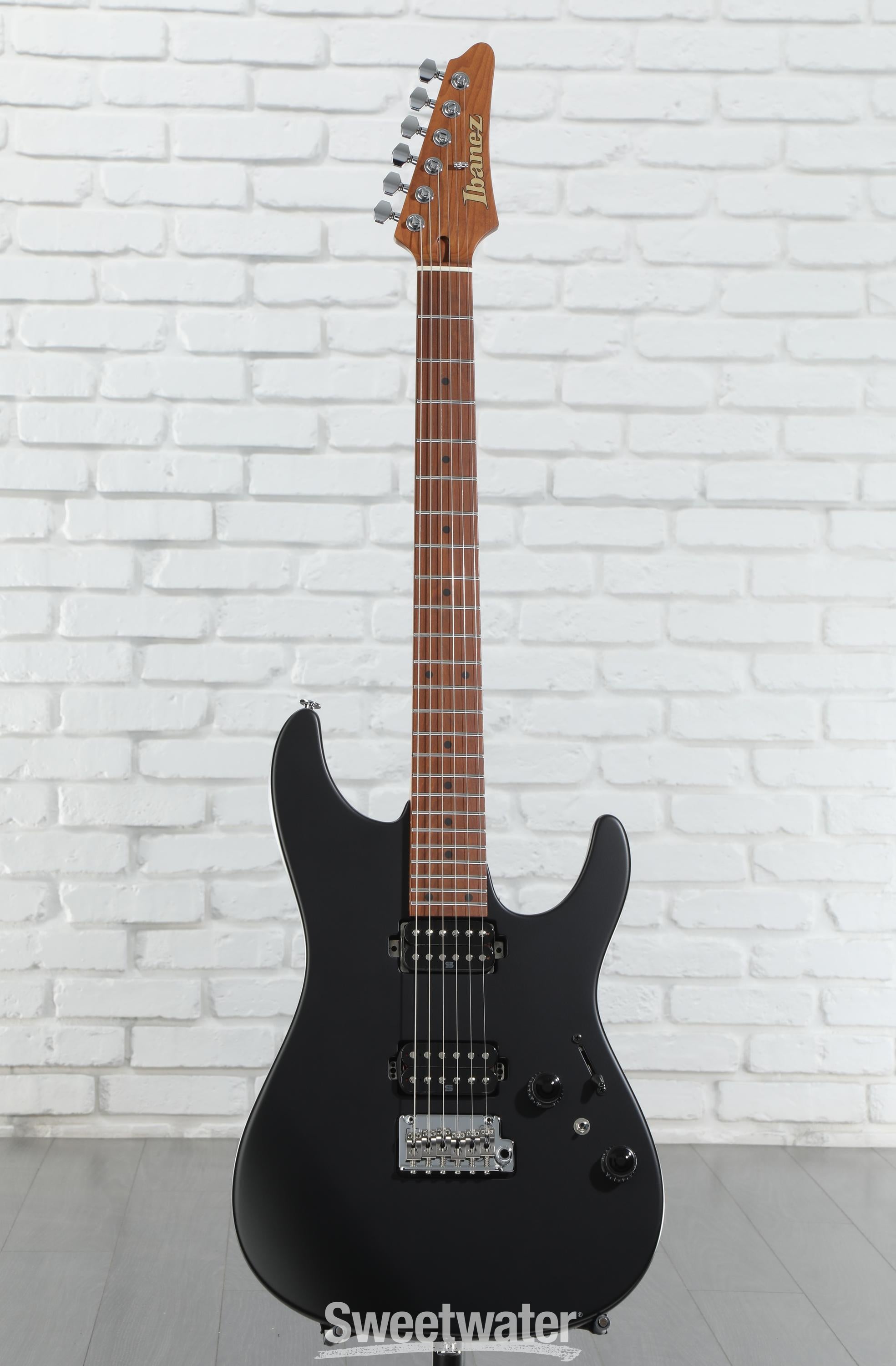 ギター ibanez Prestige AZ2402 BKF Ibanez Prestige AZ2402 Electric Guitar - Black Flat | Sweetwater