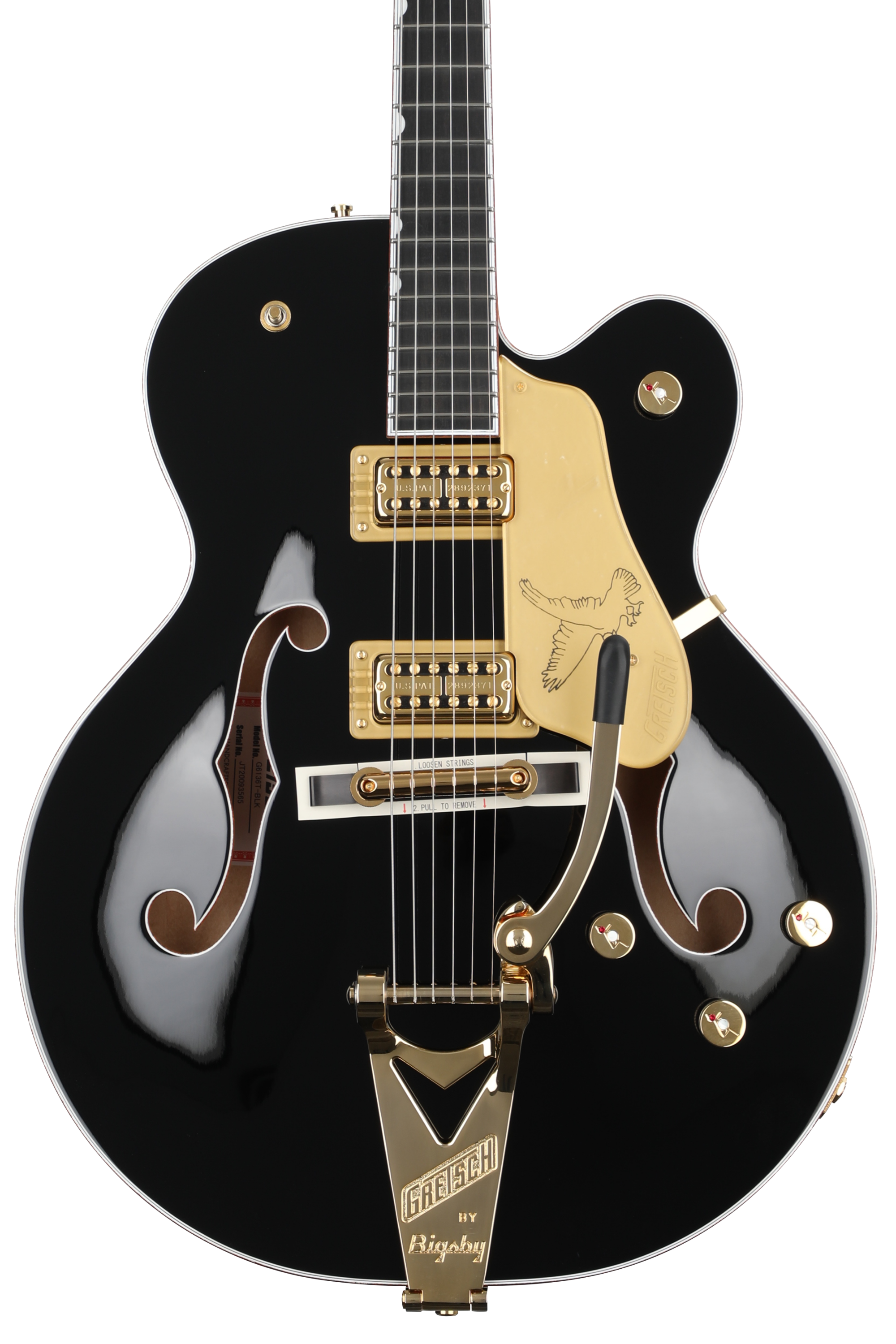 Gretsch G6136T BLK グレッチ　ブラックファルコン Gretsch G6136T Players Edition Black Falcon with Bigsby