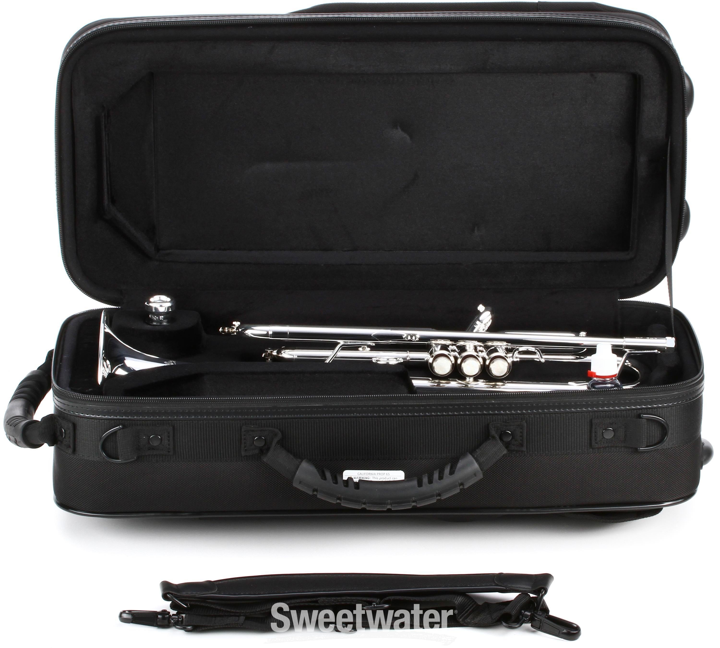 Bach TR411S Intermediate Bb Trumpet - Silver Plated | Sweetwater