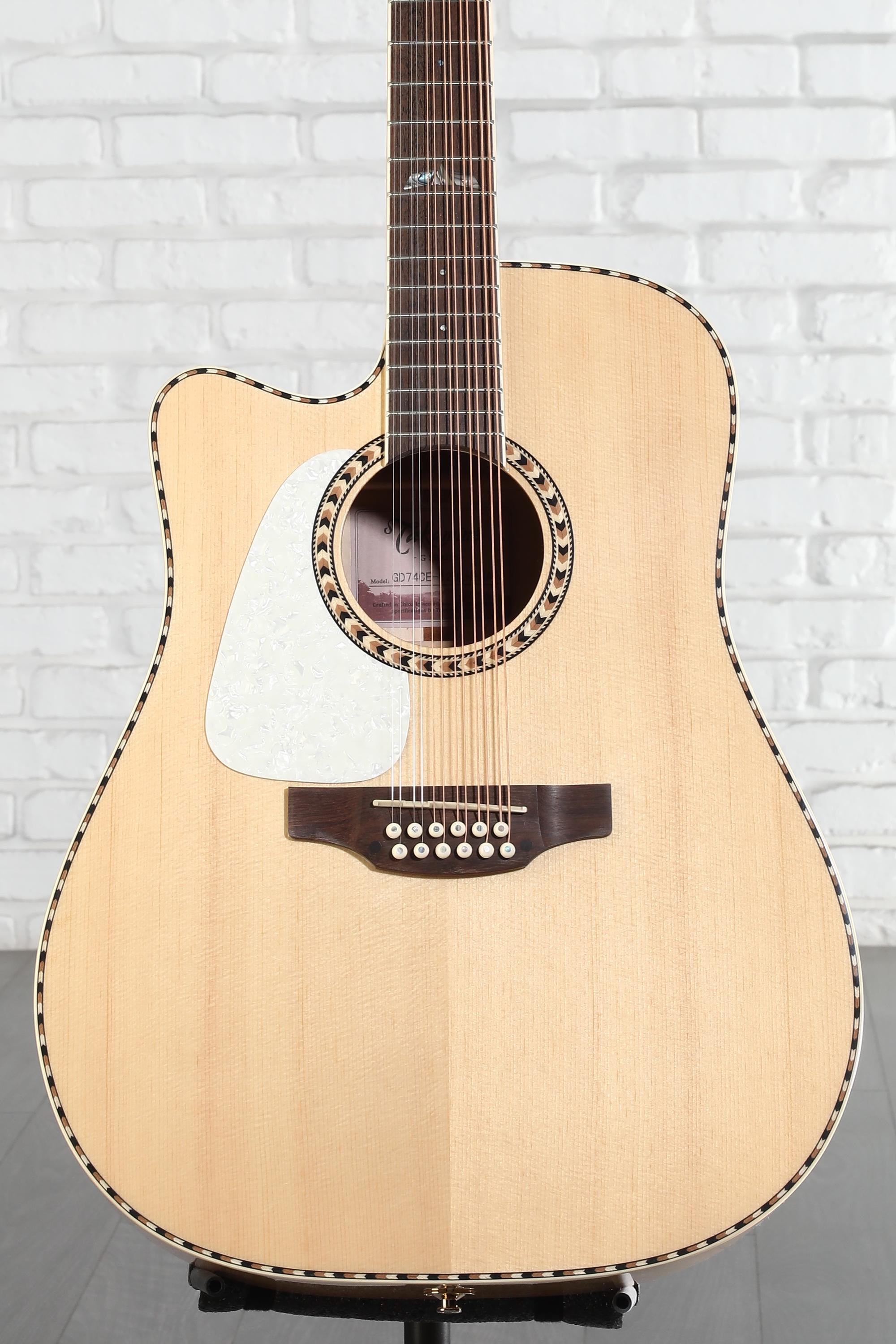 Takamine GD74CE 12-string Left-handed Acoustic-electric Guitar