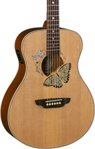 Product Image - This Item - Luna Oracle Butterfly Acoustic-electric Guitar - Natural