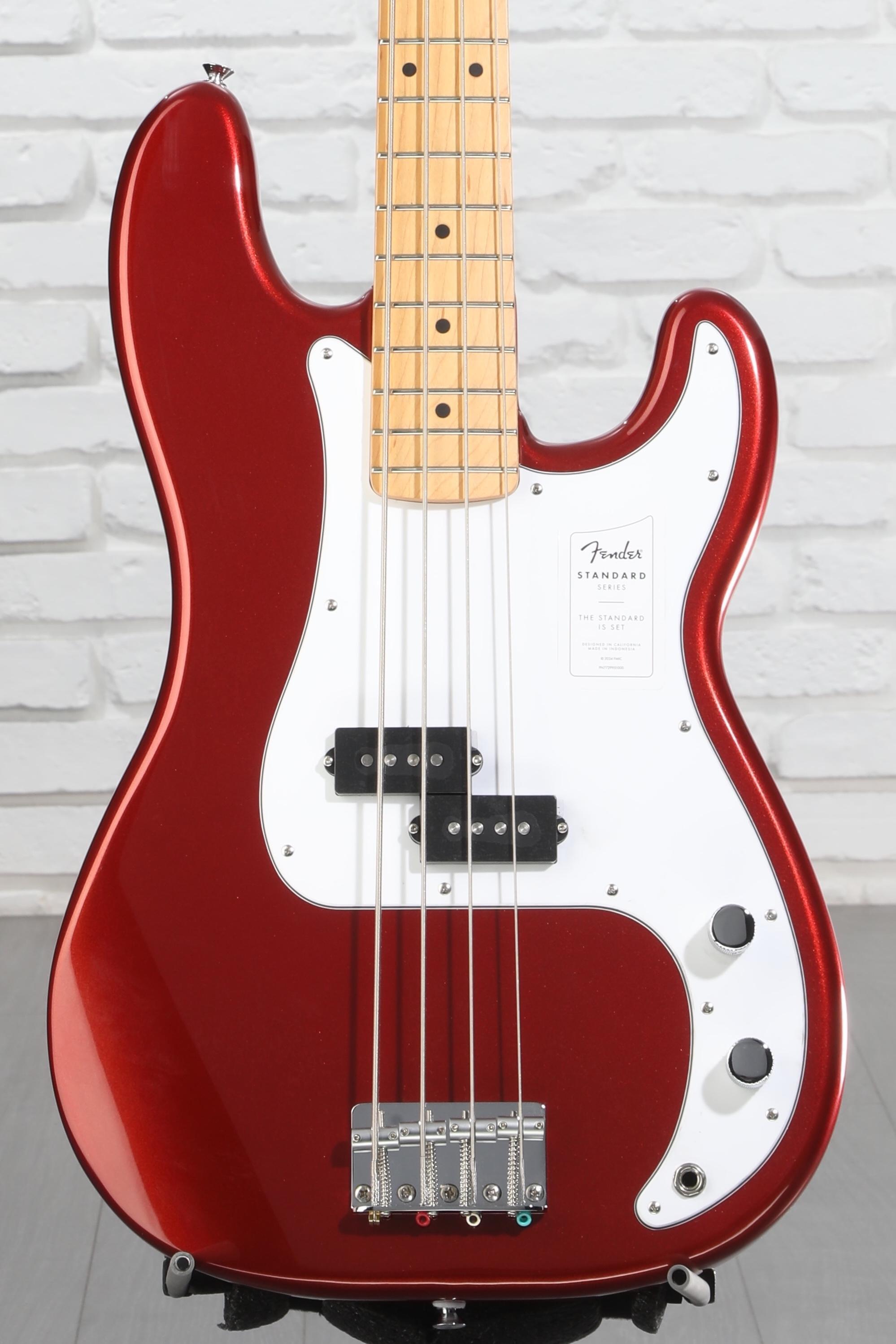 Fender Standard Precision Bass - Candy Cola, Maple