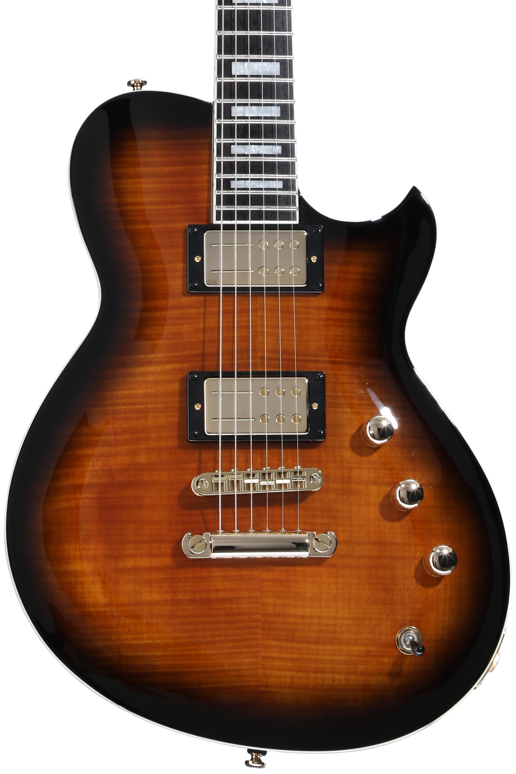 Reverend Roundhouse RA Electric Guitar - Coffee Burst | Sweetwater