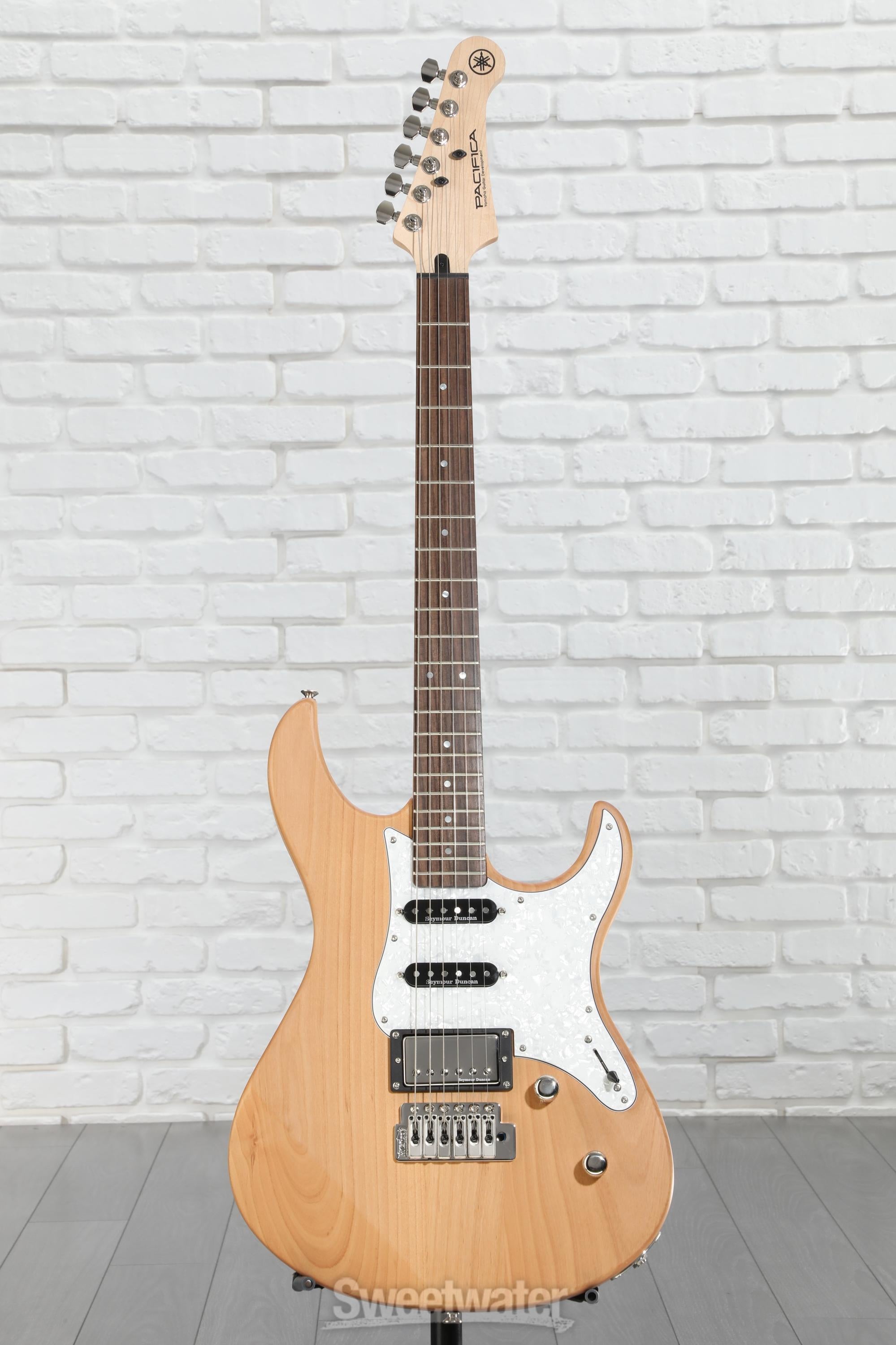 Yamaha PAC612VIIX Pacifica Electric Guitar - Yellow Natural Satin