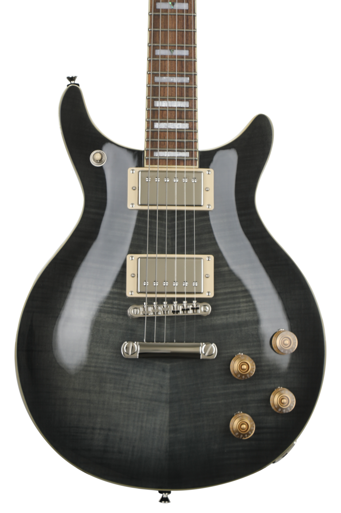 Epiphone DC Pro Electric Guitar - Midnight Ebony | Sweetwater