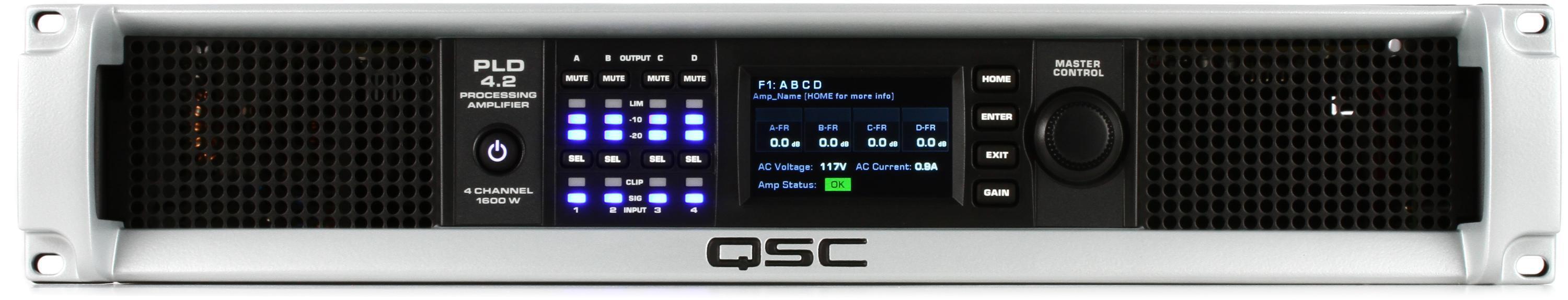 QSC PLD4.2 Power Amplifier with DSP | Sweetwater