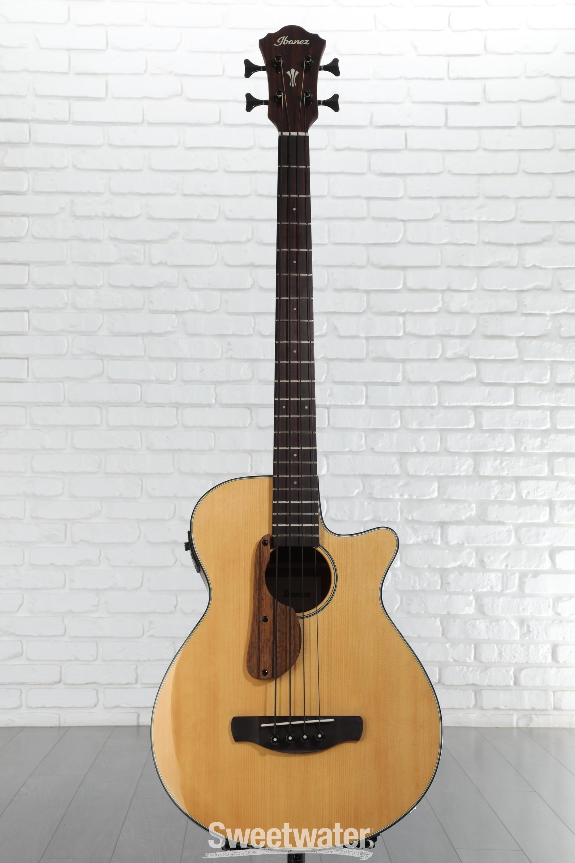 Ibanez AEGB30ENTG Acoustic-electric Bass - Natural | Sweetwater