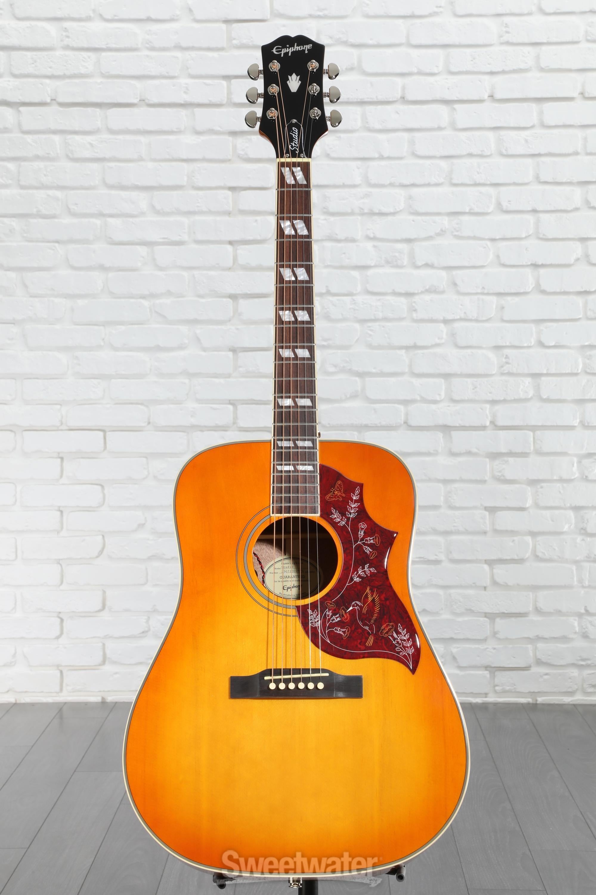 Epiphone Hummingbird Studio Acoustic-electric Guitar - Heritage