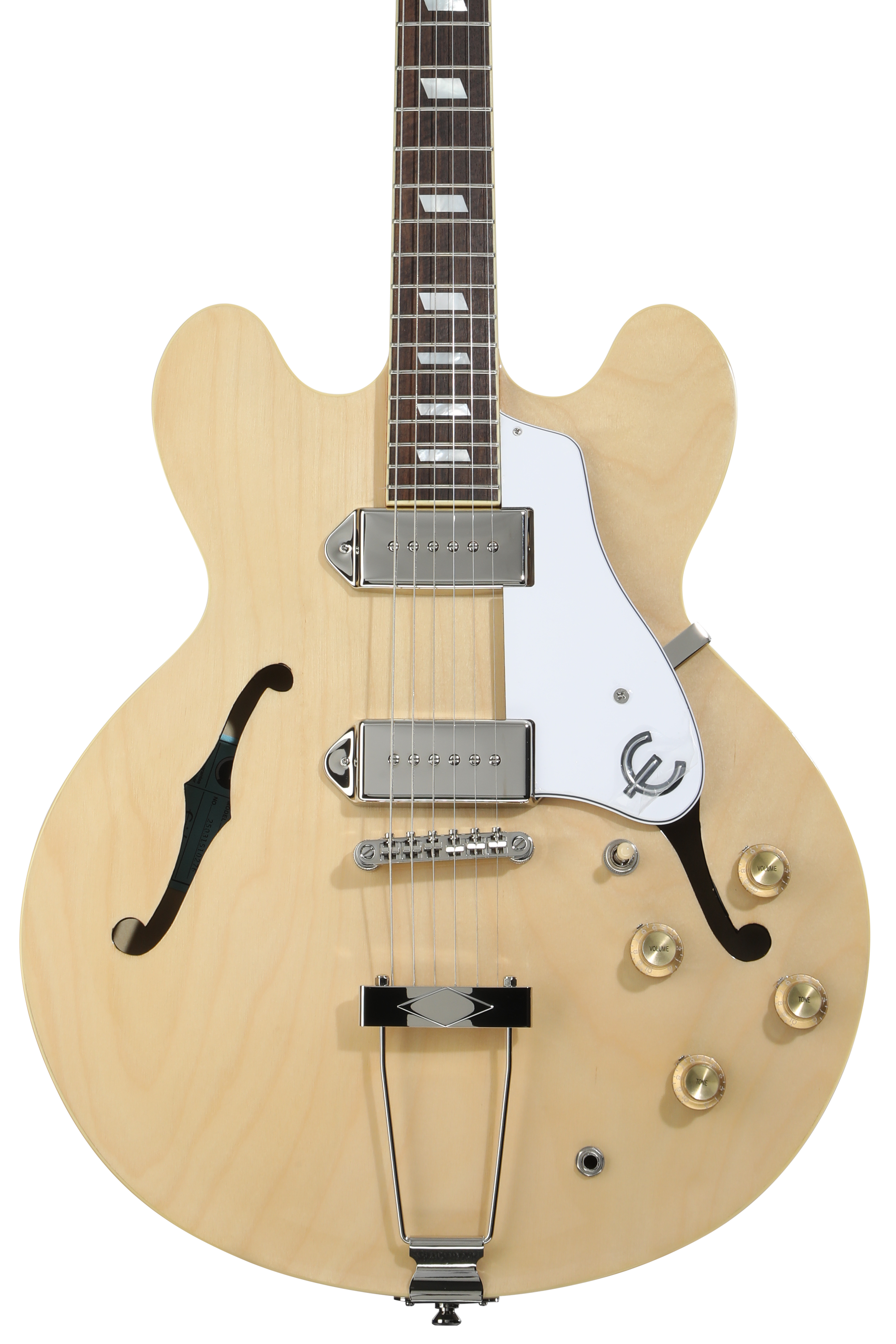 Epiphone Casino Hollowbody Electric Guitar - Natural | Sweetwater