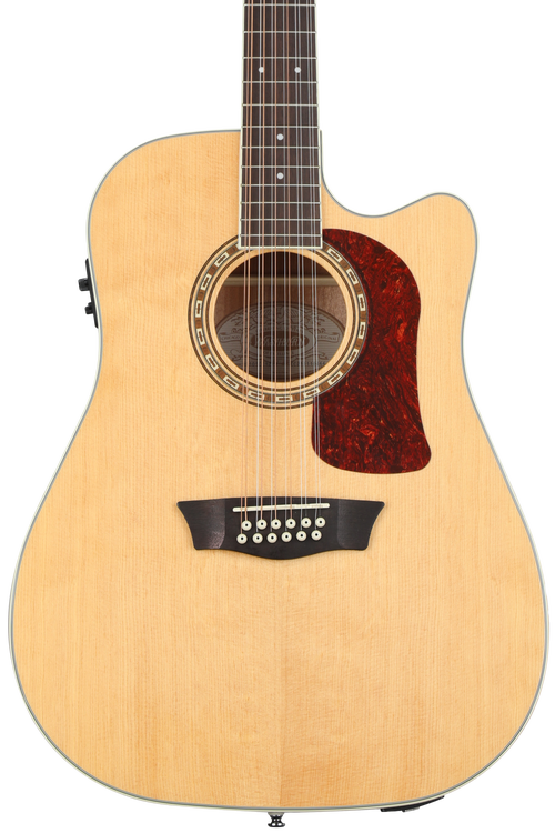 Washburn Heritage D10SCE-12 String Acoustic-Electric Guitar