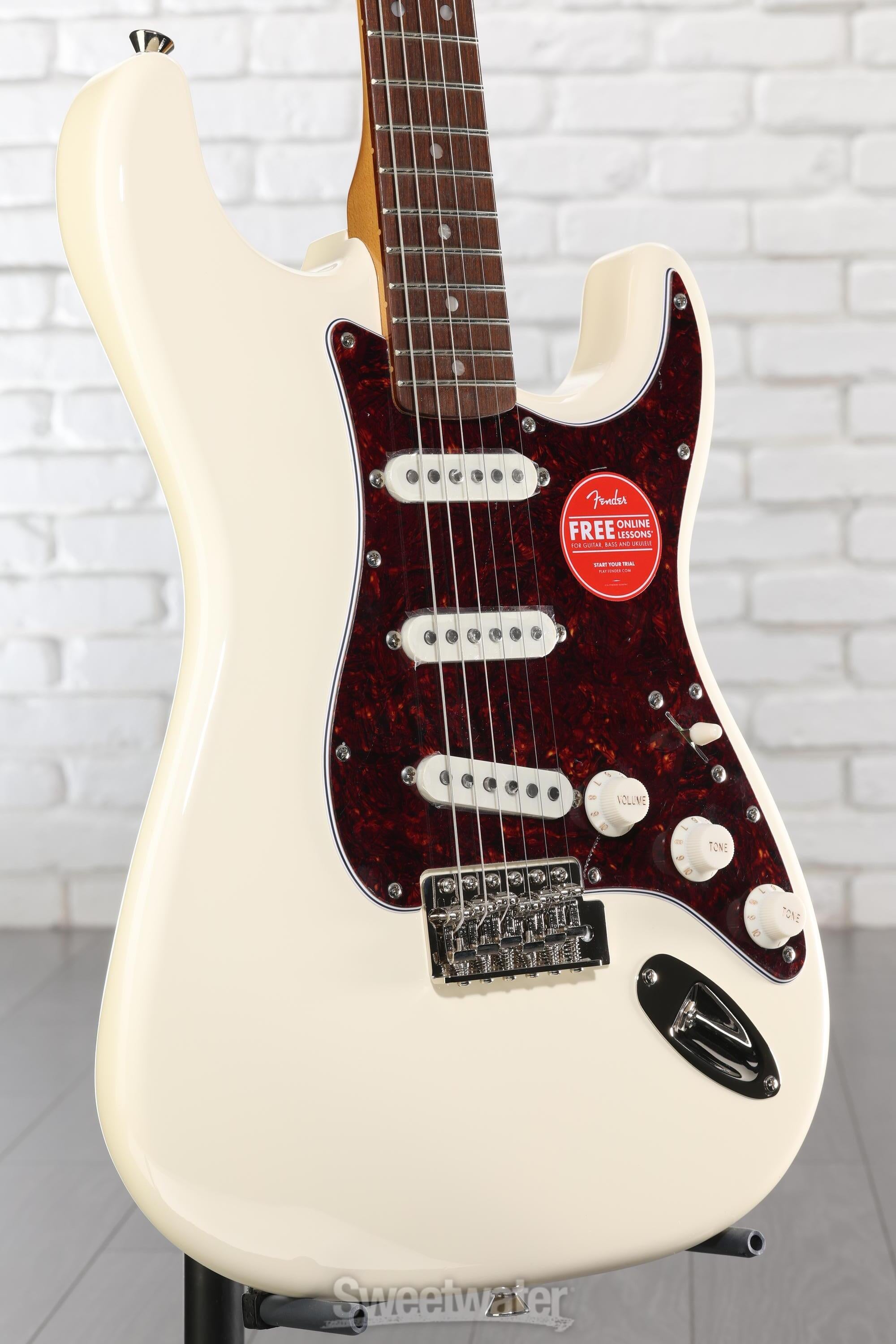 Squier Classic Vibe '70s Stratocaster - Olympic White | Sweetwater