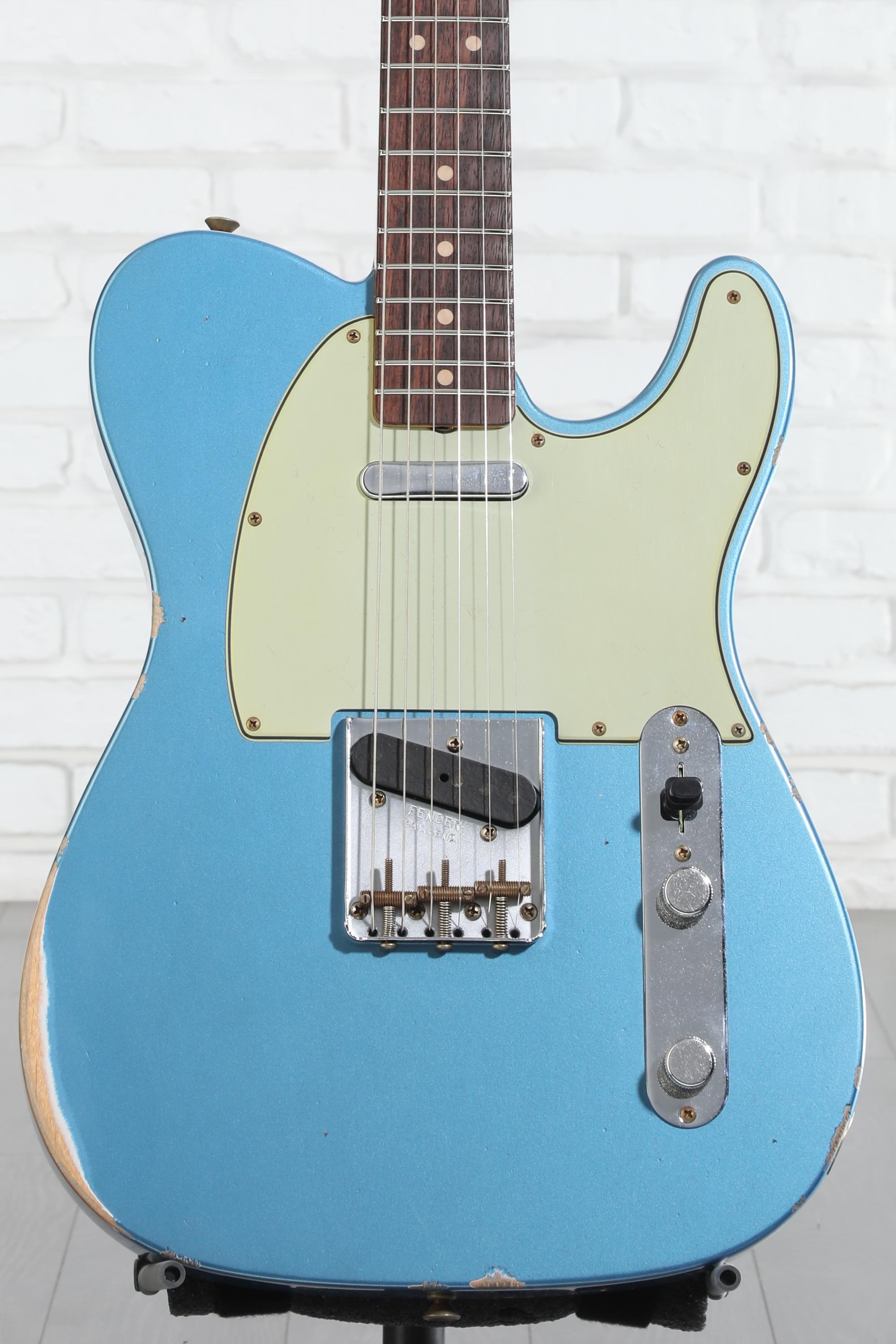 ギター fender telecaster custom shop 1963 Relic Fender Custom Shop 1963 Telecaster Relic Electric Guitar - Aged