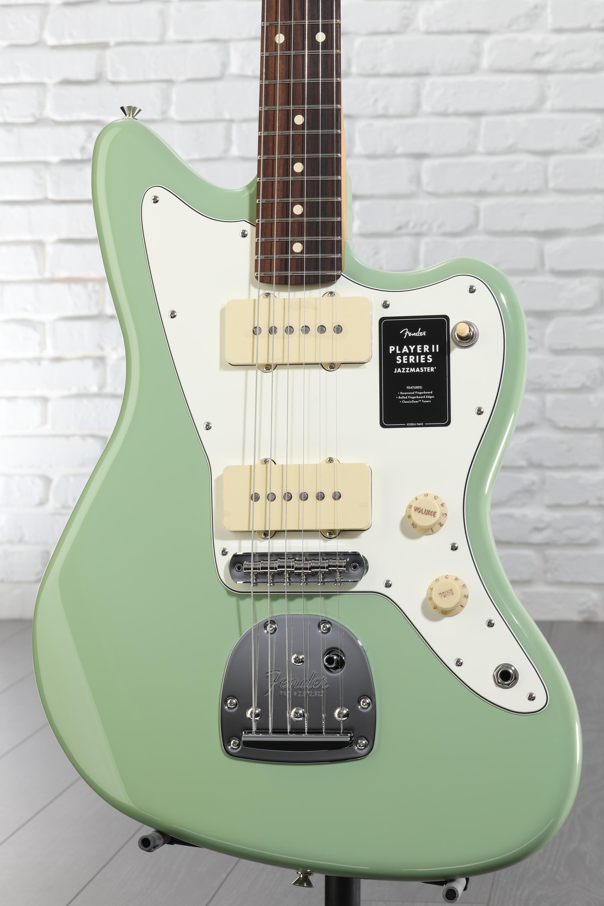 Fender Player II Jazzmaster Electric Guitar - Birch Green | Sweetwater