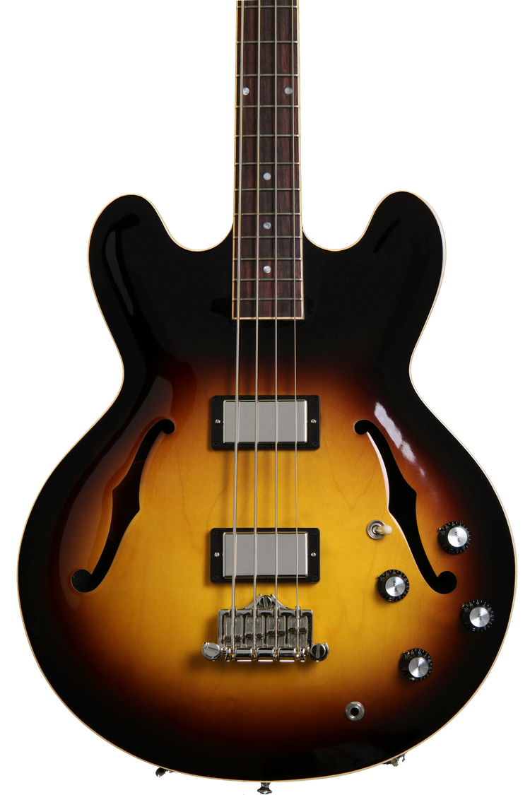 Gibson ES-335 Bass - Vintage Sunburst | Sweetwater
