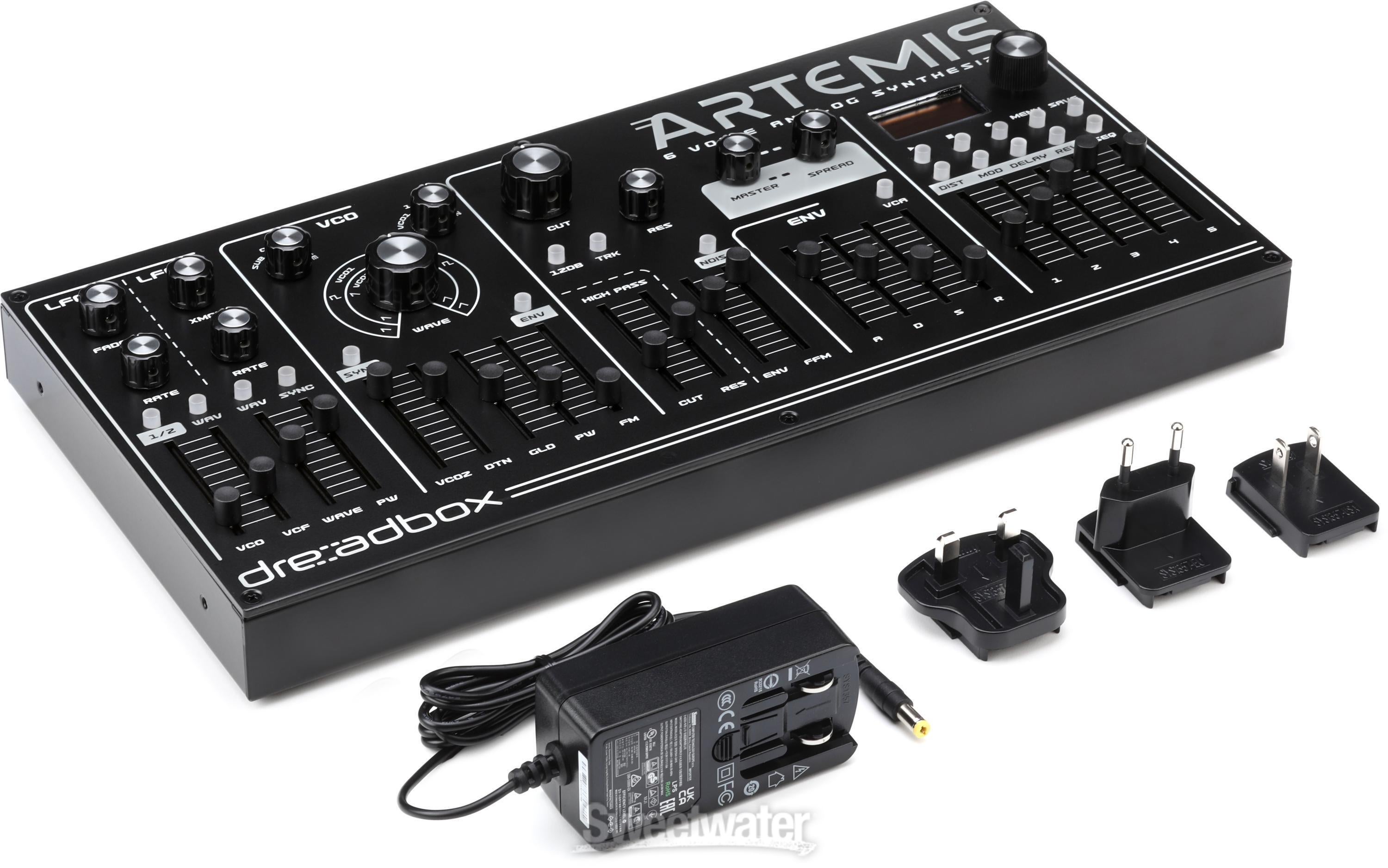 Dreadbox Artemis 6-voice Desktop Polyphonic Analog Synthesizer