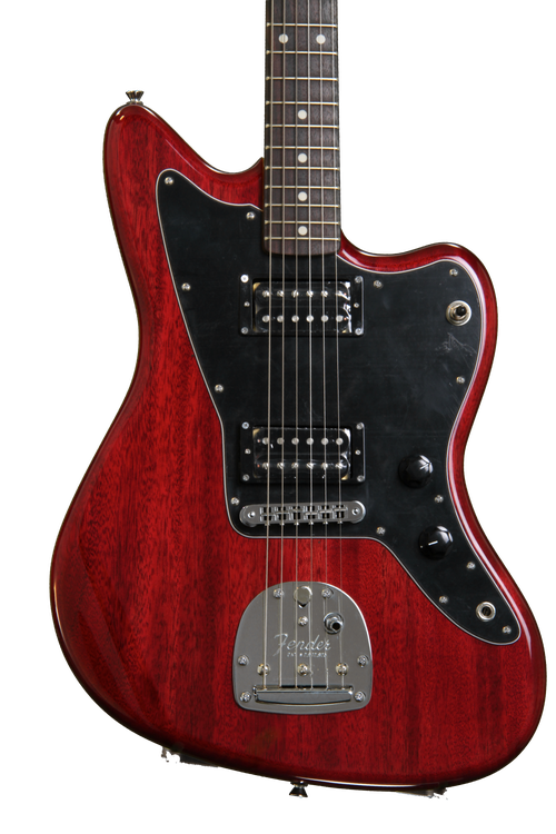 Fender Modern Player Jazzmaster HH - Crimson Red Transparent 