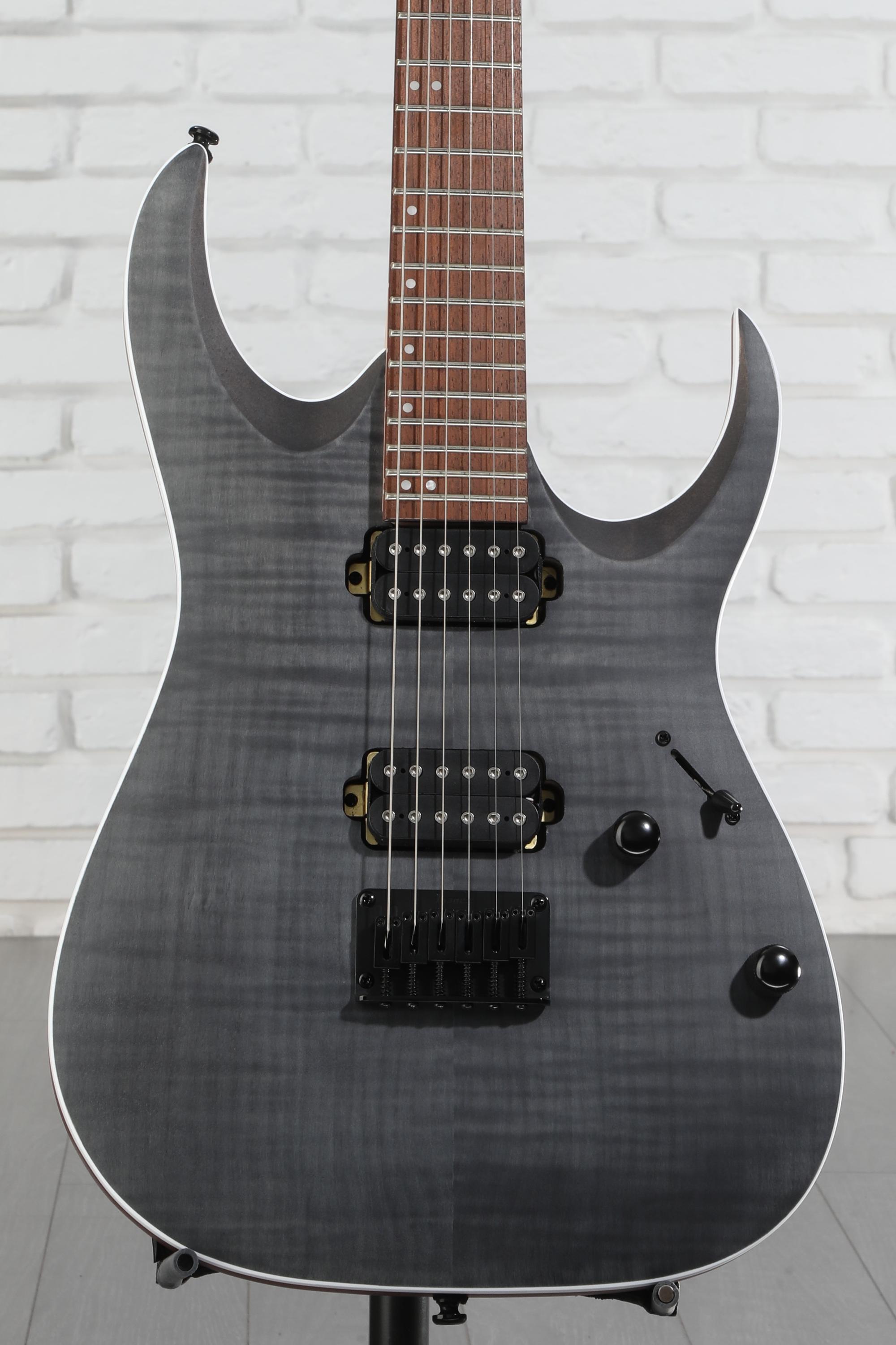 ギター Ibanez RGA42FML (Transparent Gray Flat) Buy Ibanez Electric Guitar in Transparent Gray Flat