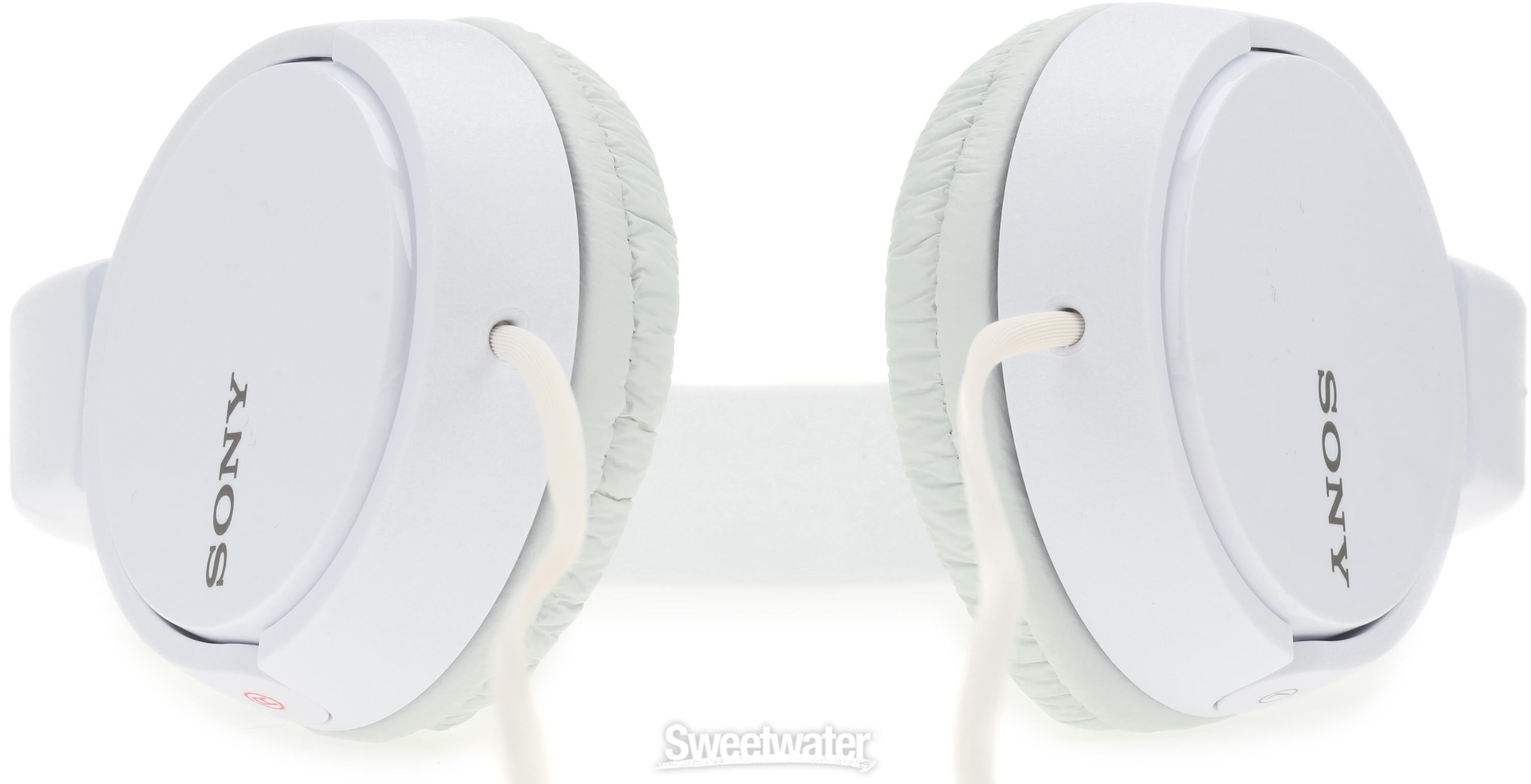 Sony MDRZX110 ZX Series Wired On-ear Headphones - White