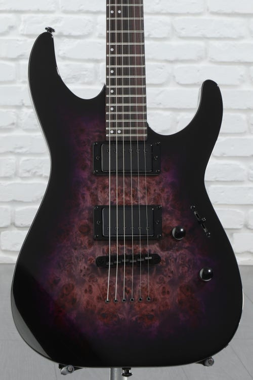 ESP LTD M-200DX Electric Guitar - Purple Burst