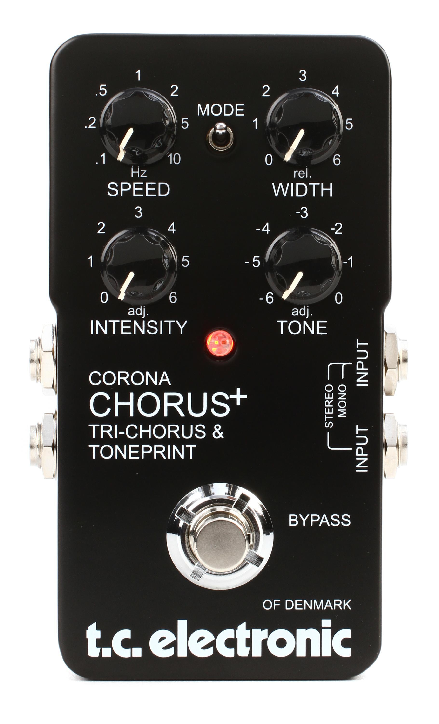 TC Electronic Corona SCF Chorus and Tri-Chorus Pedal | Sweetwater