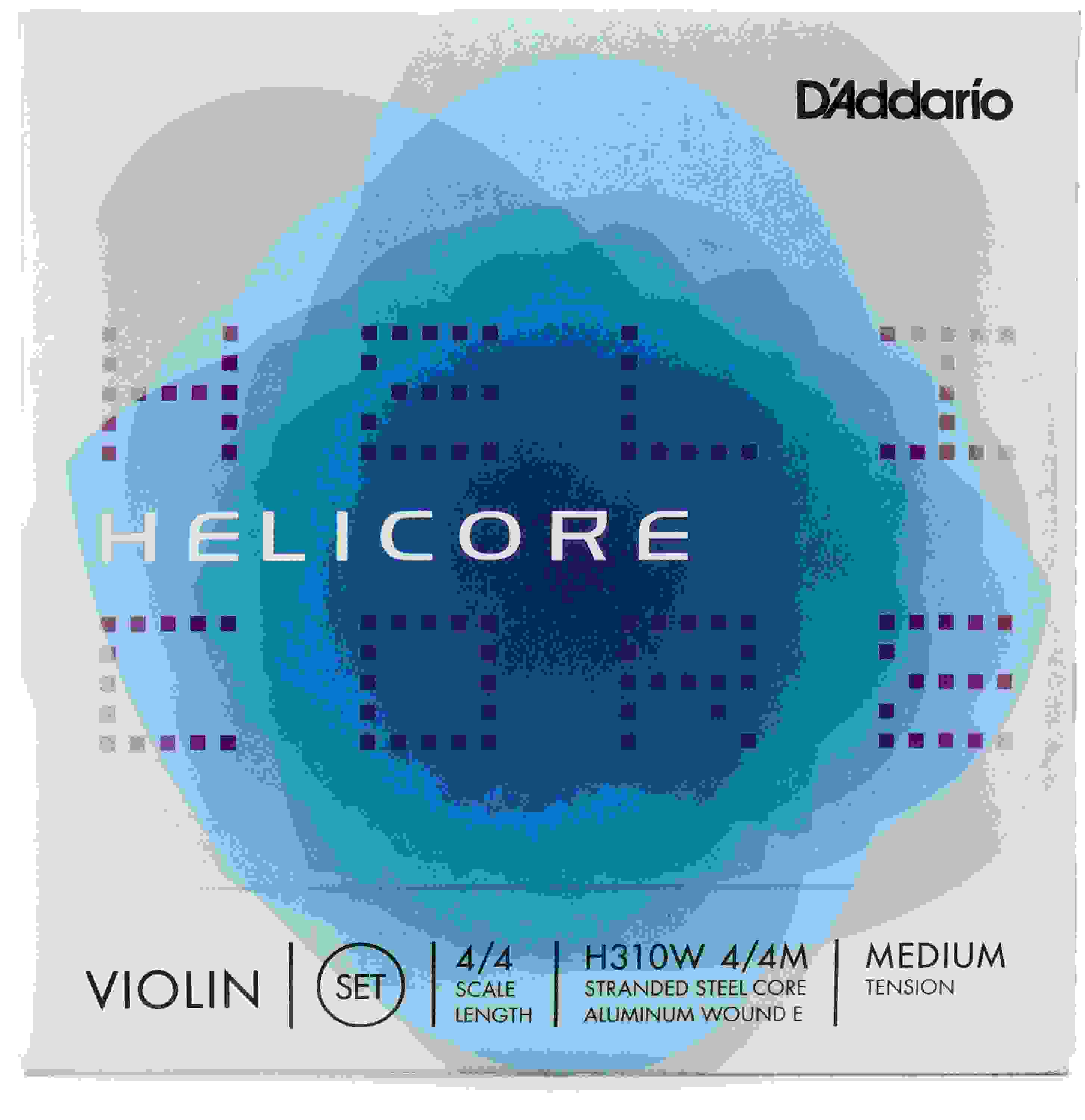 D'Addario H310W 4/4M Helicore Violin String Set 4/4 Size with
