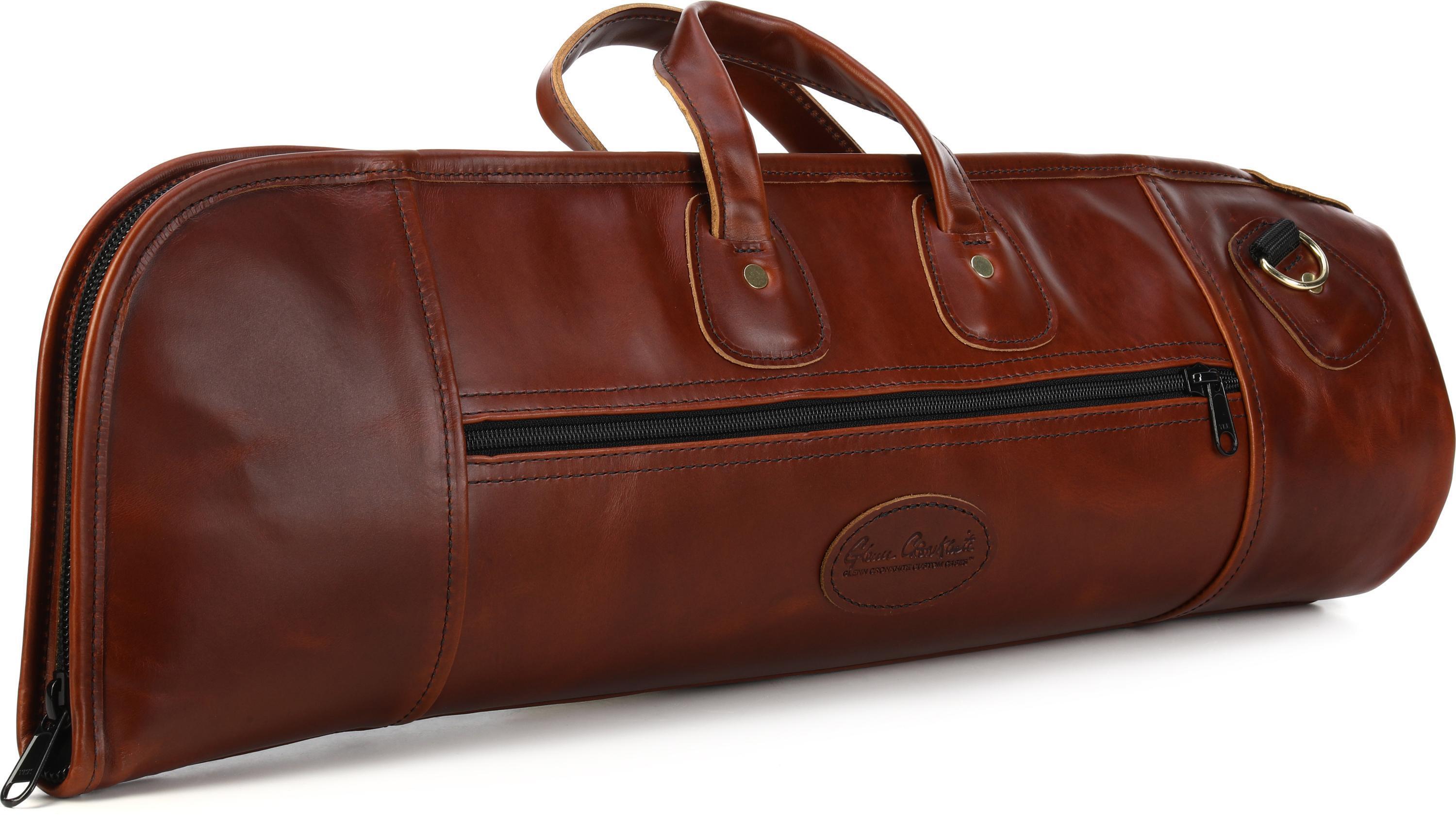Photo of Glenn Cronkhite Bags Trumpet Gig Bag - Canyon Sunrise Leather