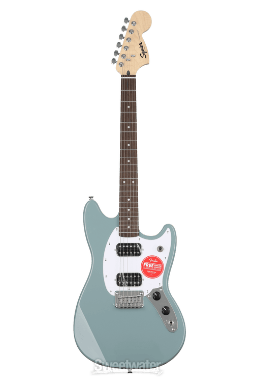 Squier Bullet Mustang HH - Sonic Grey with Indian Laurel Squier Bullet Mustang HH - Sonic Grey with Indian Laurel