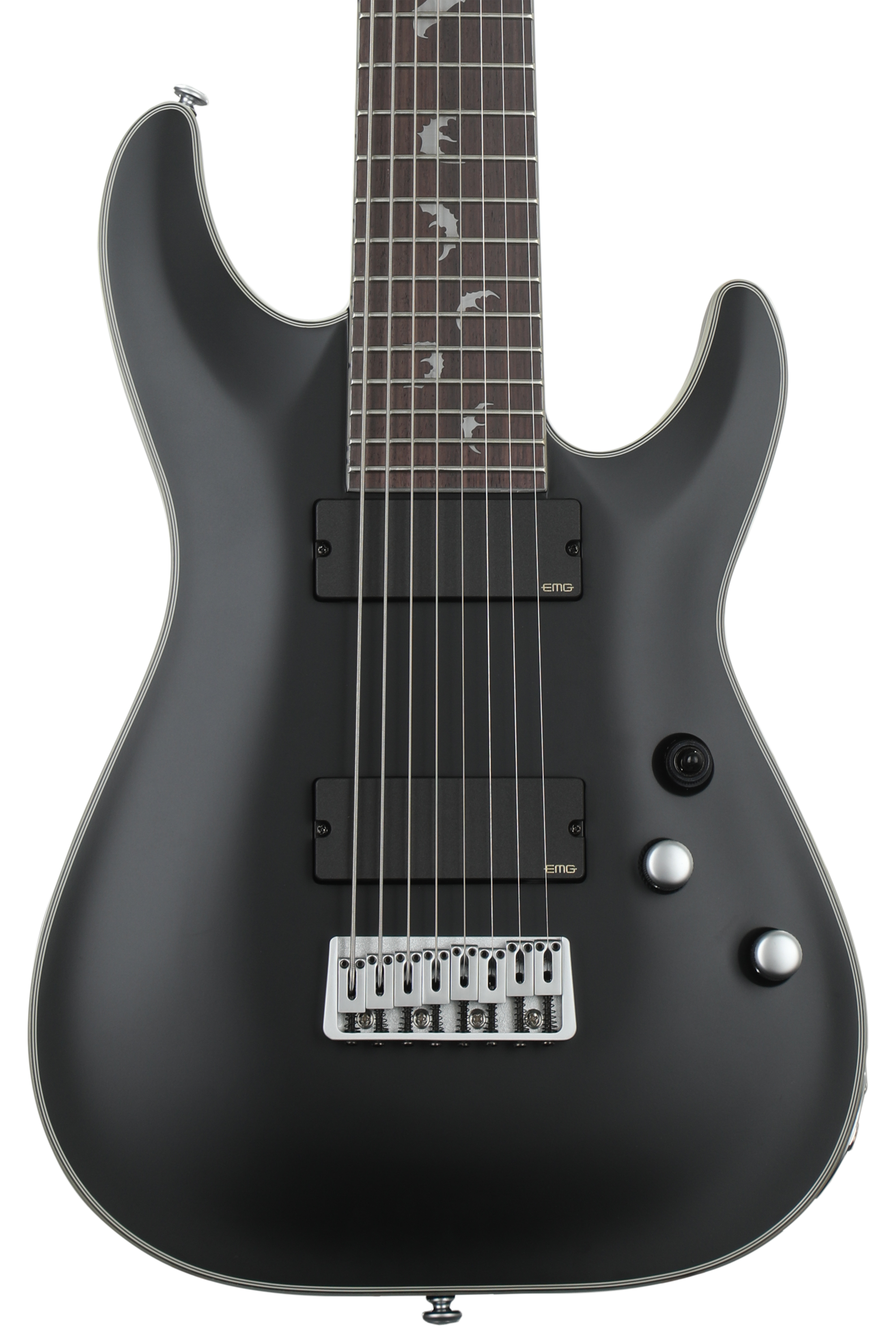 Schecter Damien Platinum 6 FR - Satin Black | Sweetwater