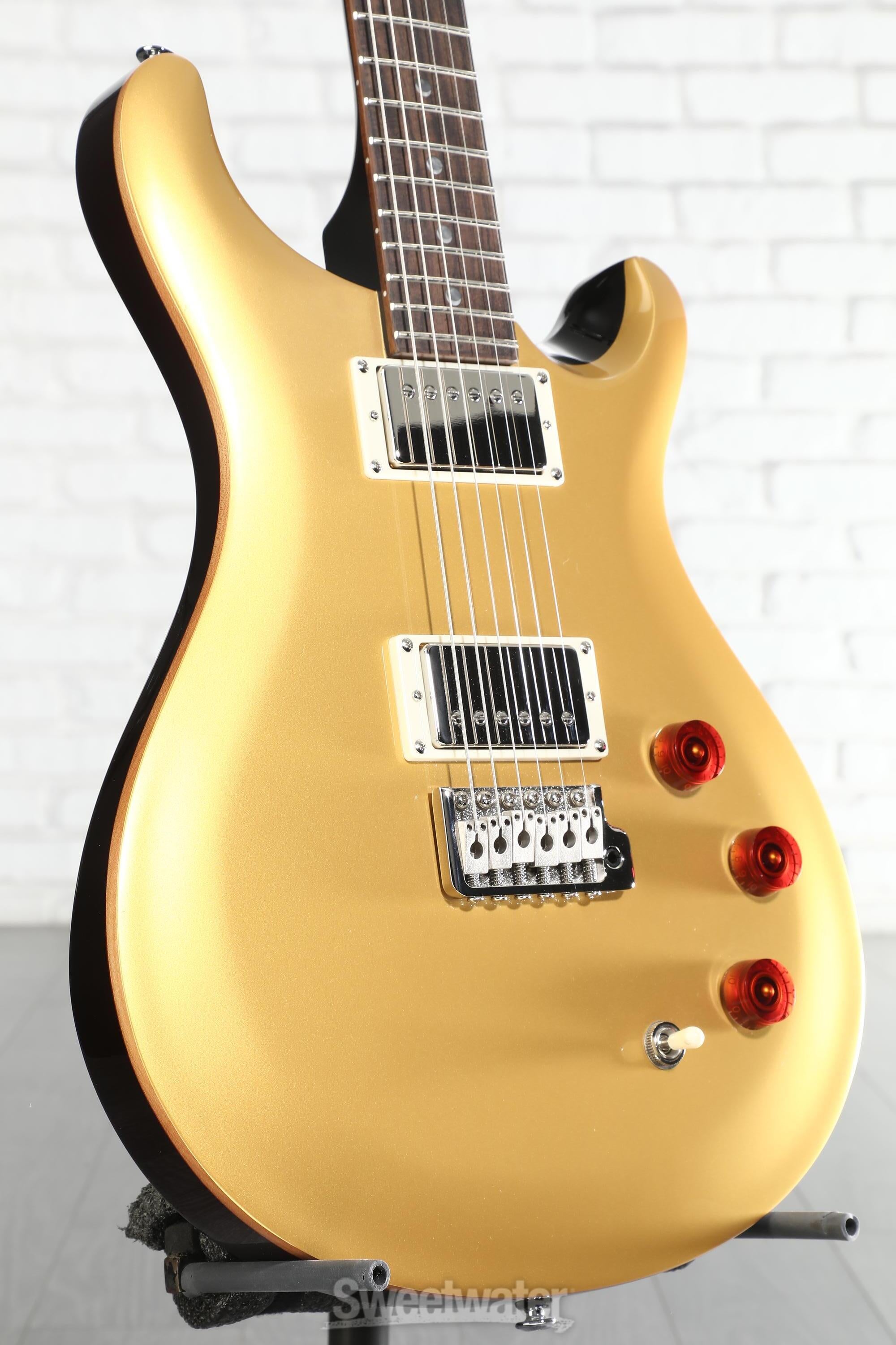 PRS SE DGT David Grissom Solidbody Electric Guitar - Gold Top