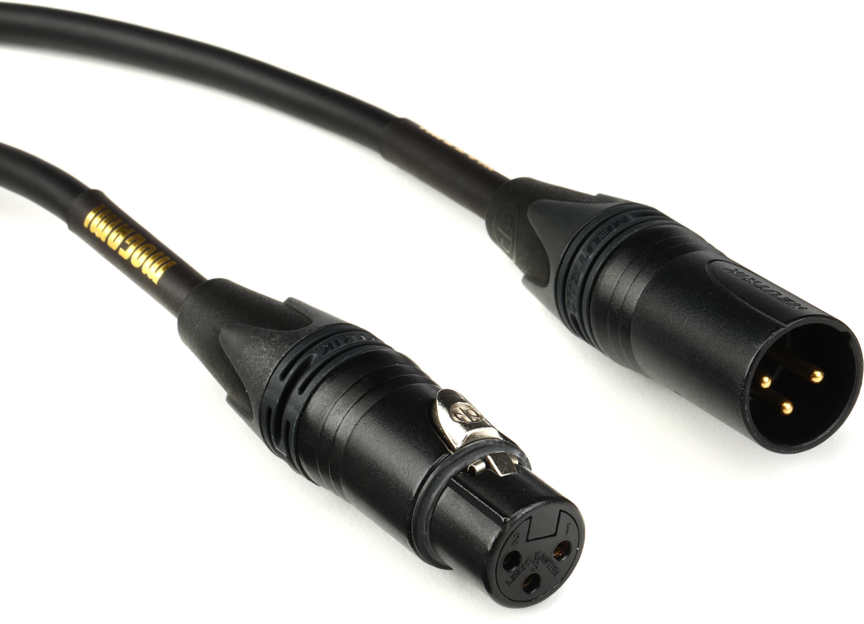 Mogami GOLD STUDIO-25 Gold Stage Microphone XLR Cable - 25 ft. – Bananas at  Large® Musical Instruments & Pro Audio
