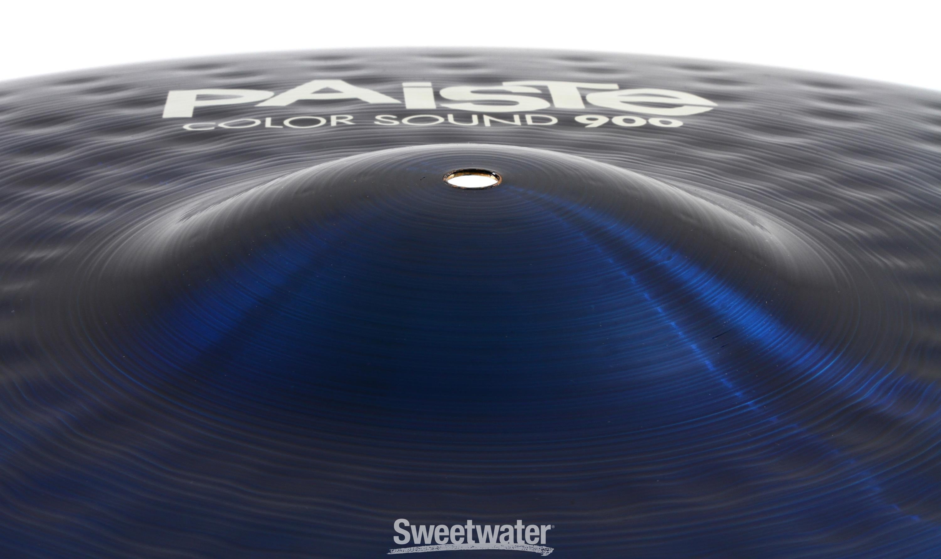 Paiste 24 inch Color Sound 900 Blue Mega Ride Cymbal