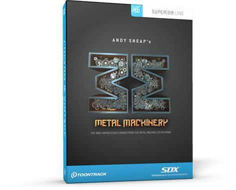 Toontrack Metal Machinery SDX Sound Expansion | Sweetwater