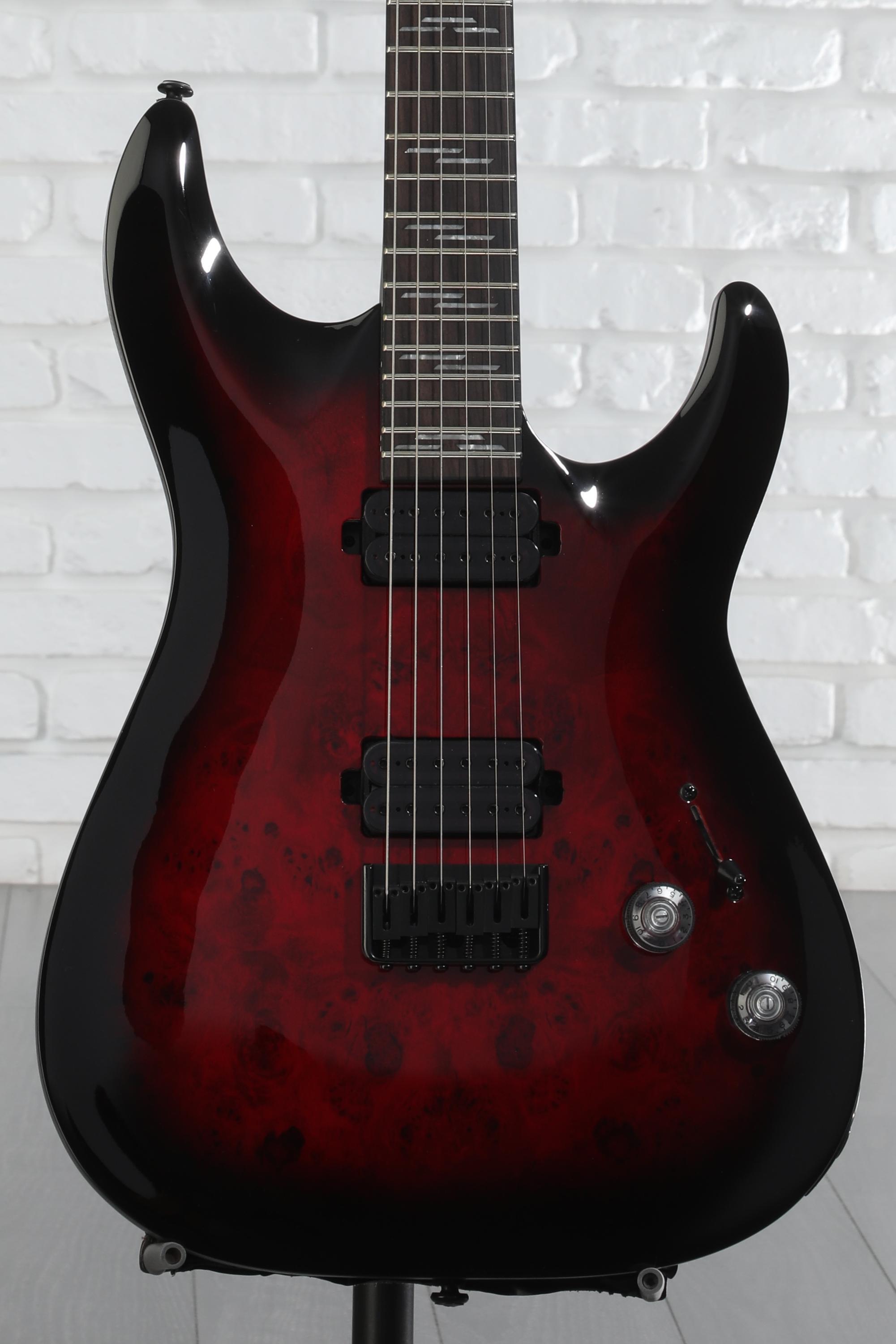 Schecter OMEN6 ソフトケース付き Amazon.com: Schecter Omen Elite-6 FR Electric Guitar