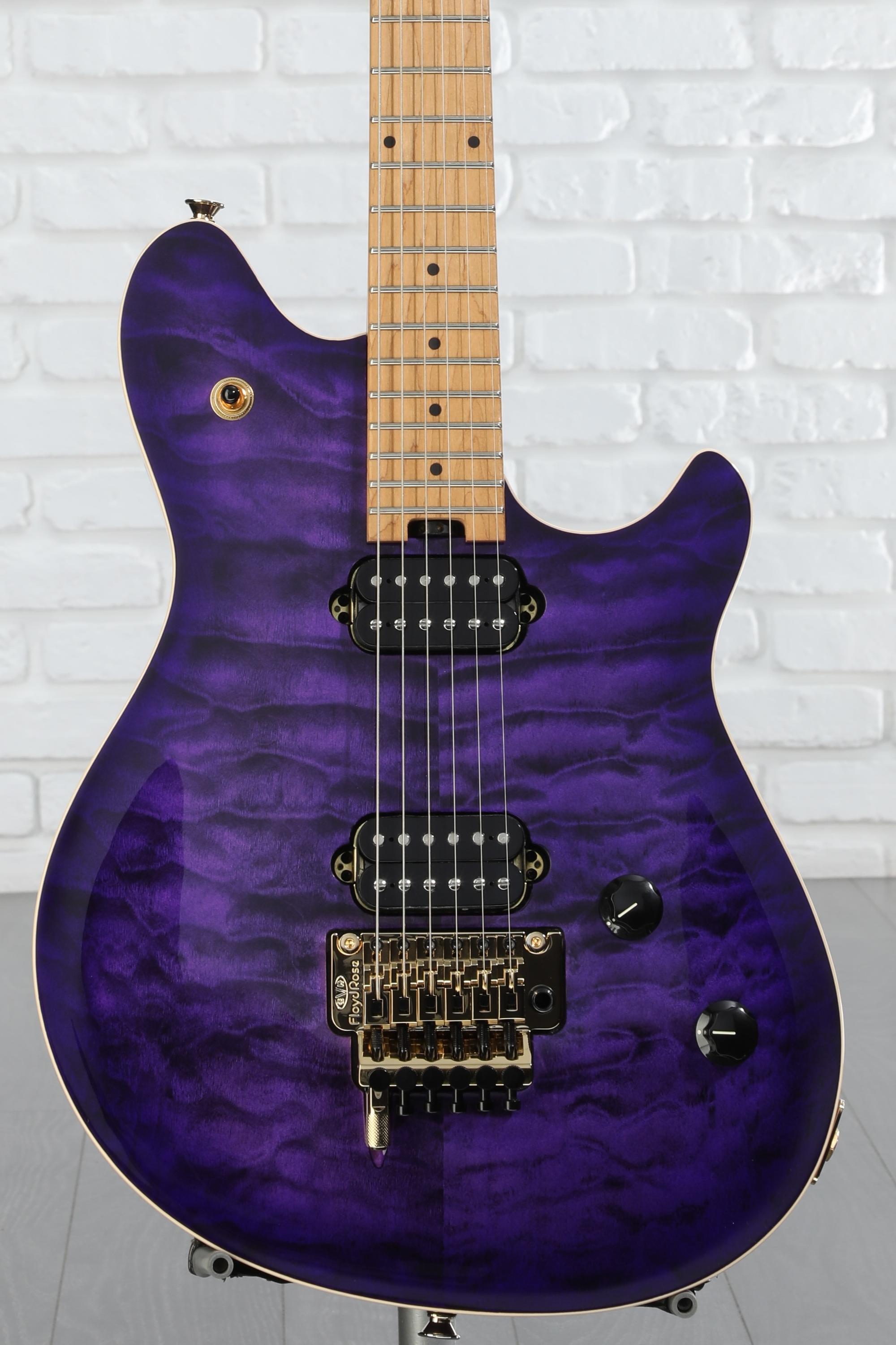 EVH Wolfgang Special QM Electric Guitar - Purple Burst