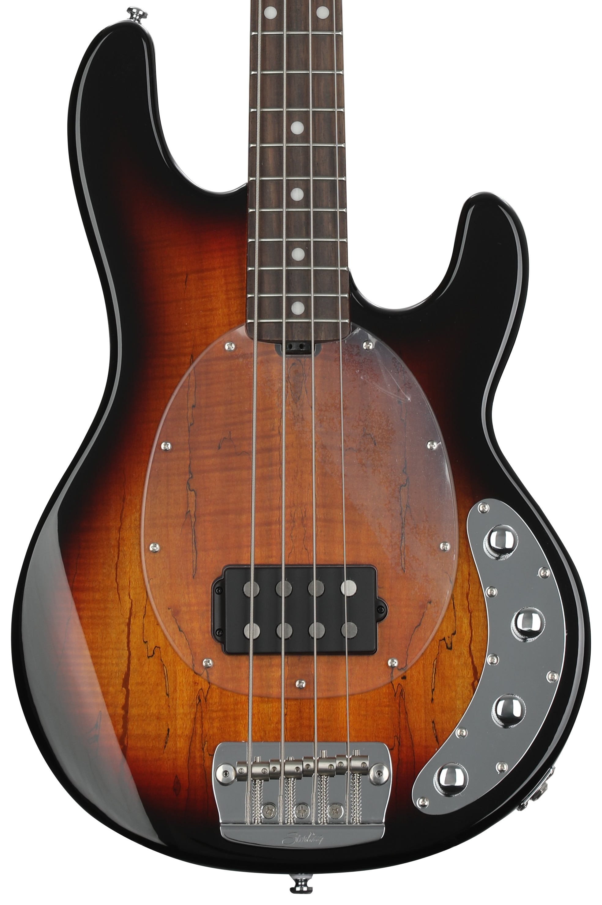 Sterling By Music Man StingRay RAY34 Bass Guitar - 3-tone Sunburst