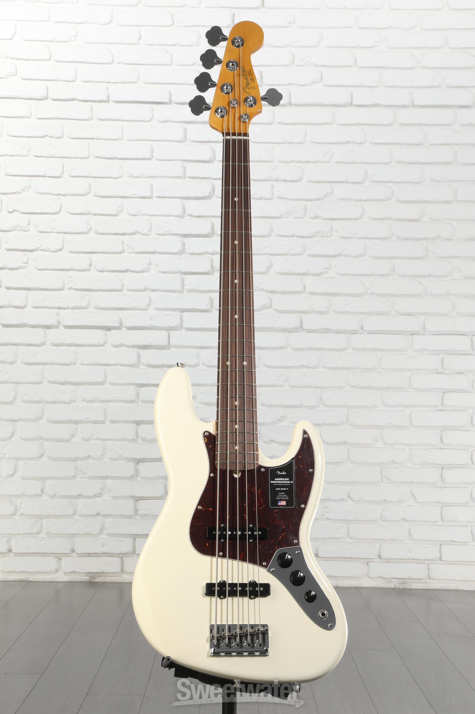FENDER American Professional ジャズベース Fender American Professional II Jazz Bass Olympic White エレキ