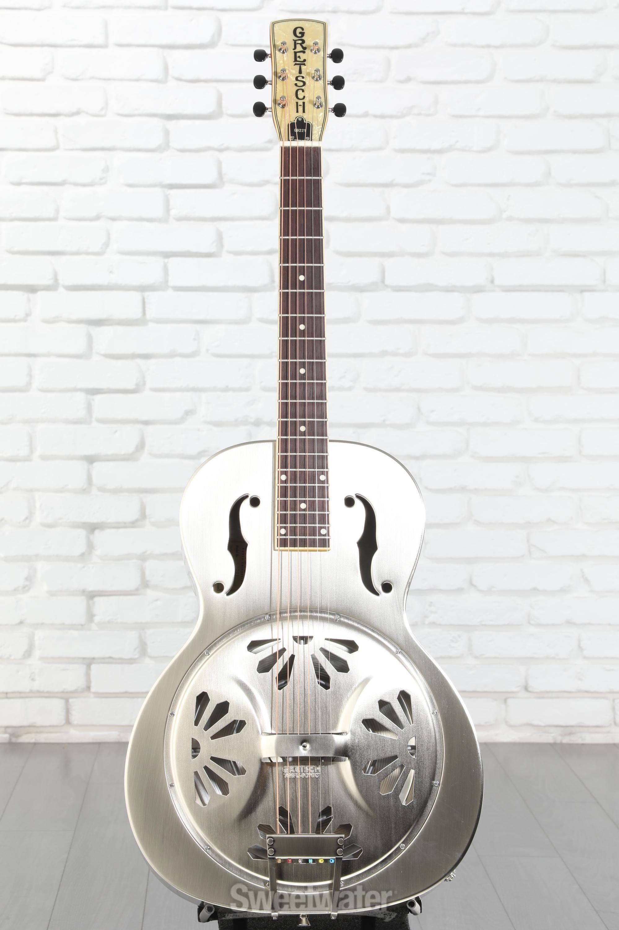 Gretsch G9221 Bobtail Roundneck Resonator - Steel Body