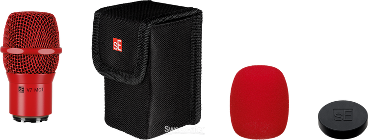 ☆新品未開封☆GENVA サウンドシステムワイヤレスレッド sE Electronics V7 MC2 Capsule for Sennheiser Wireless - Red