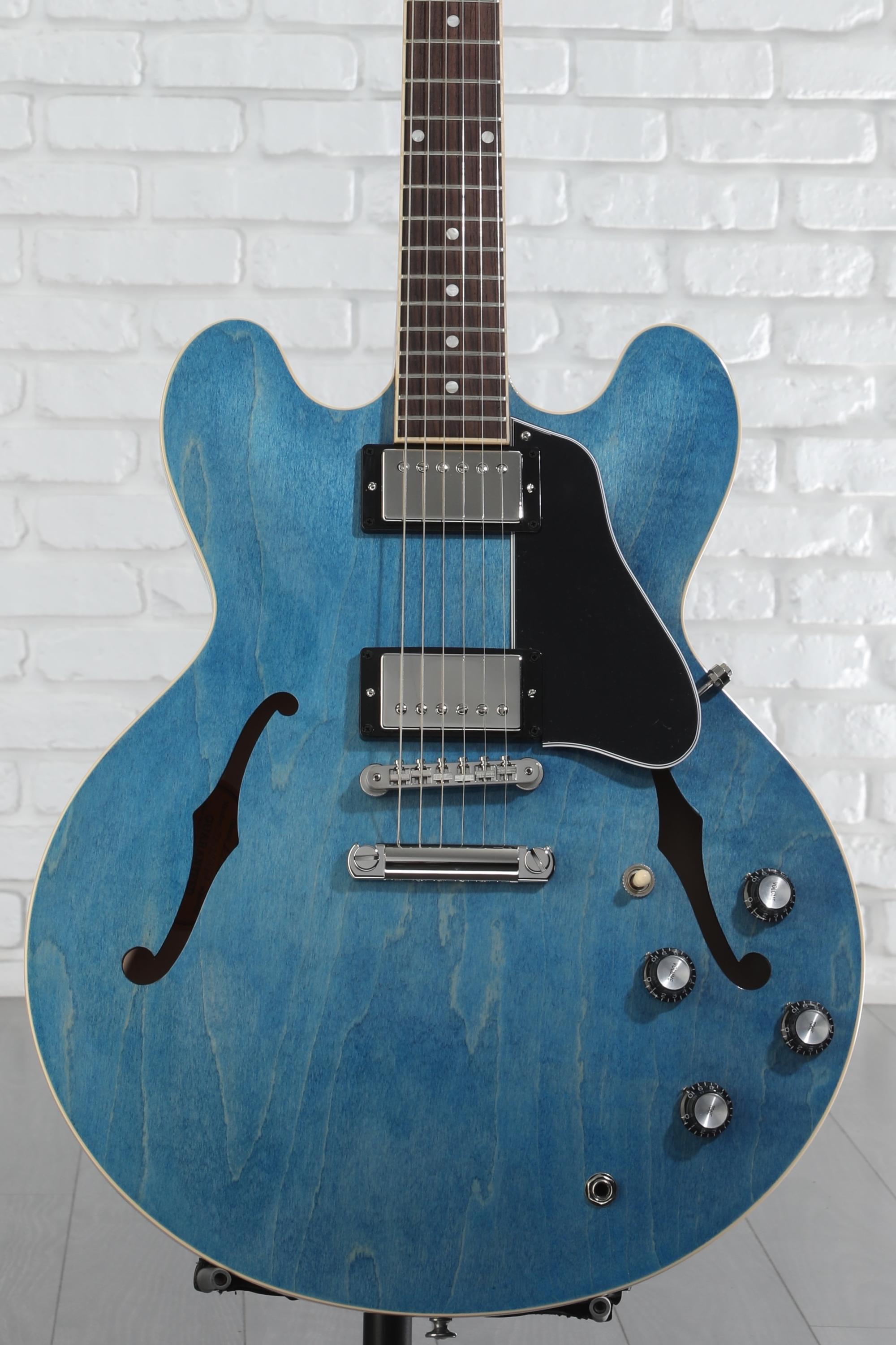 Gibson ES-335 Semi-hollowbody Electric Guitar - Ocean Blue