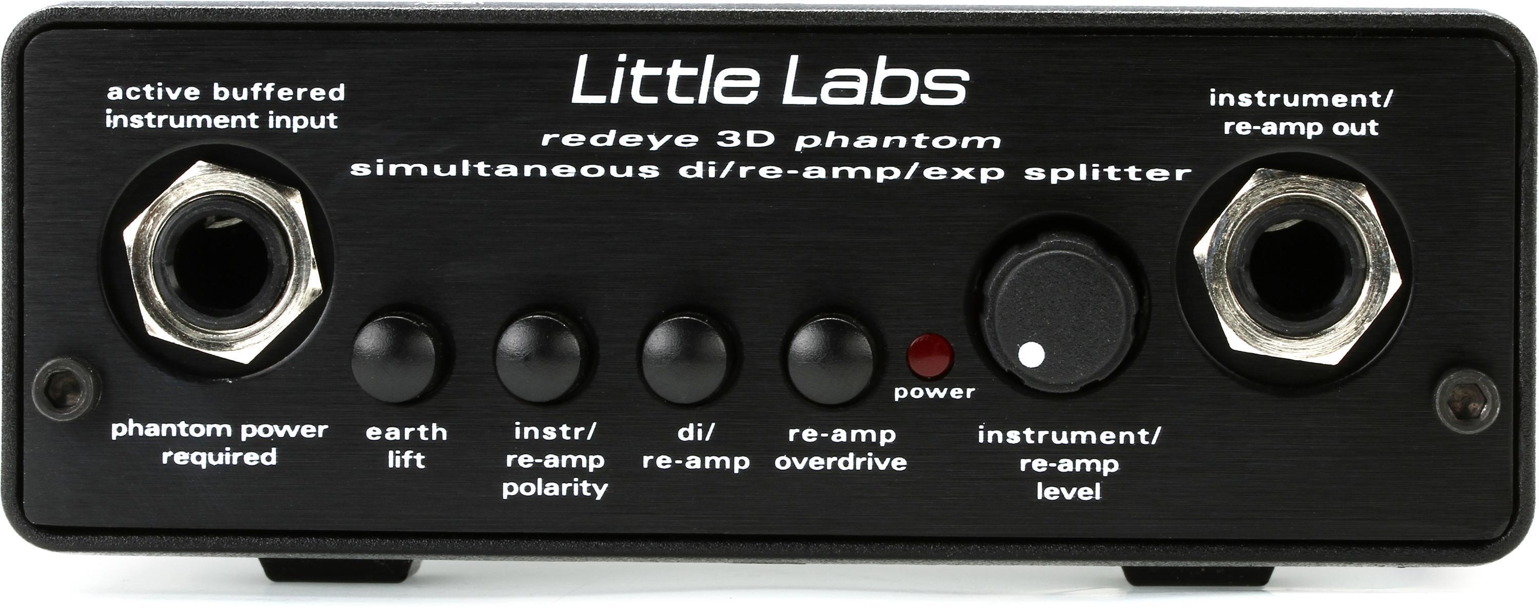 Little Labs Redeye 3D Phantom Direct Box & Reamp Device Sweetwater