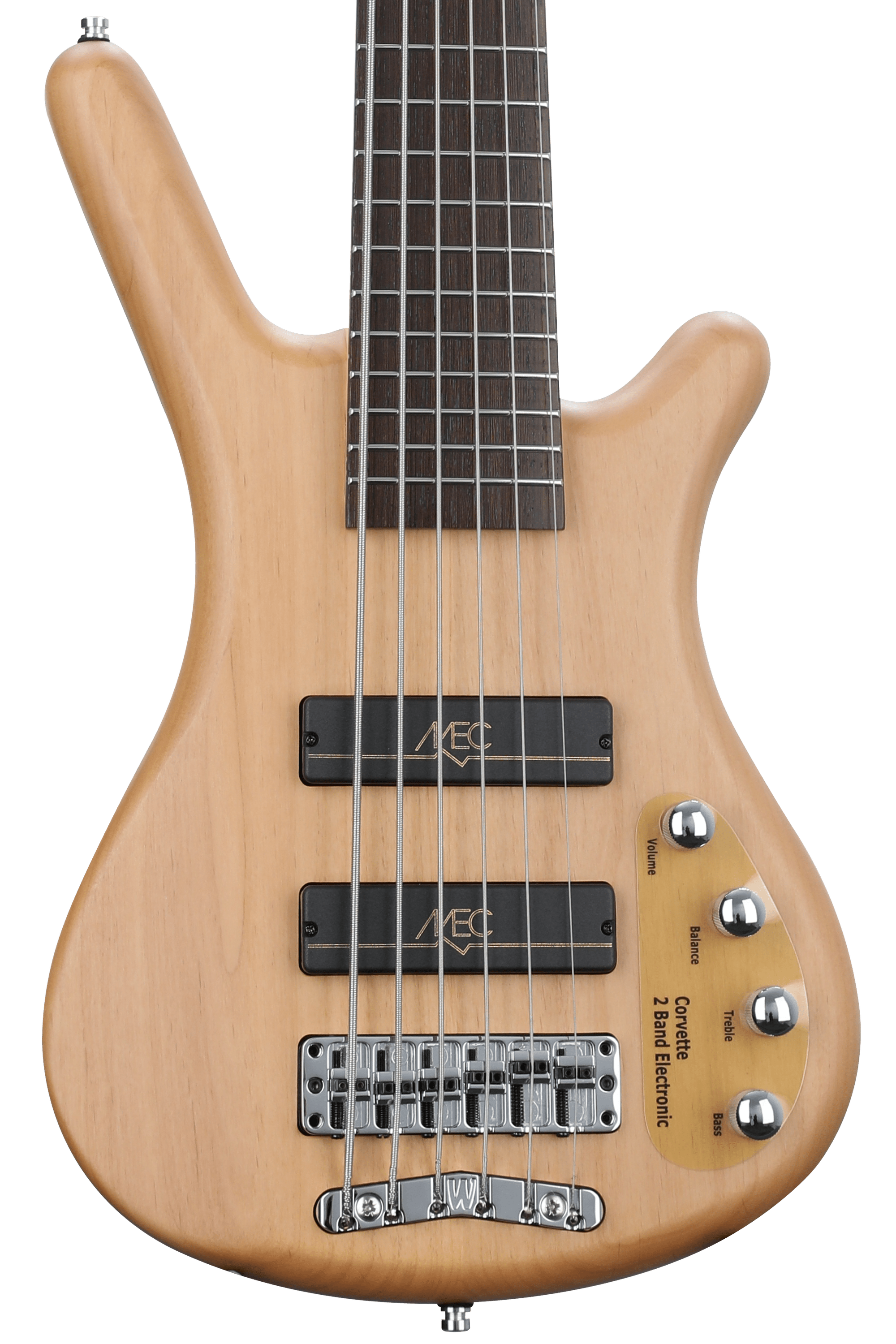 Warwick RockBass Corvette Basic 6-string Bass Guitar - Natural | Sweetwater