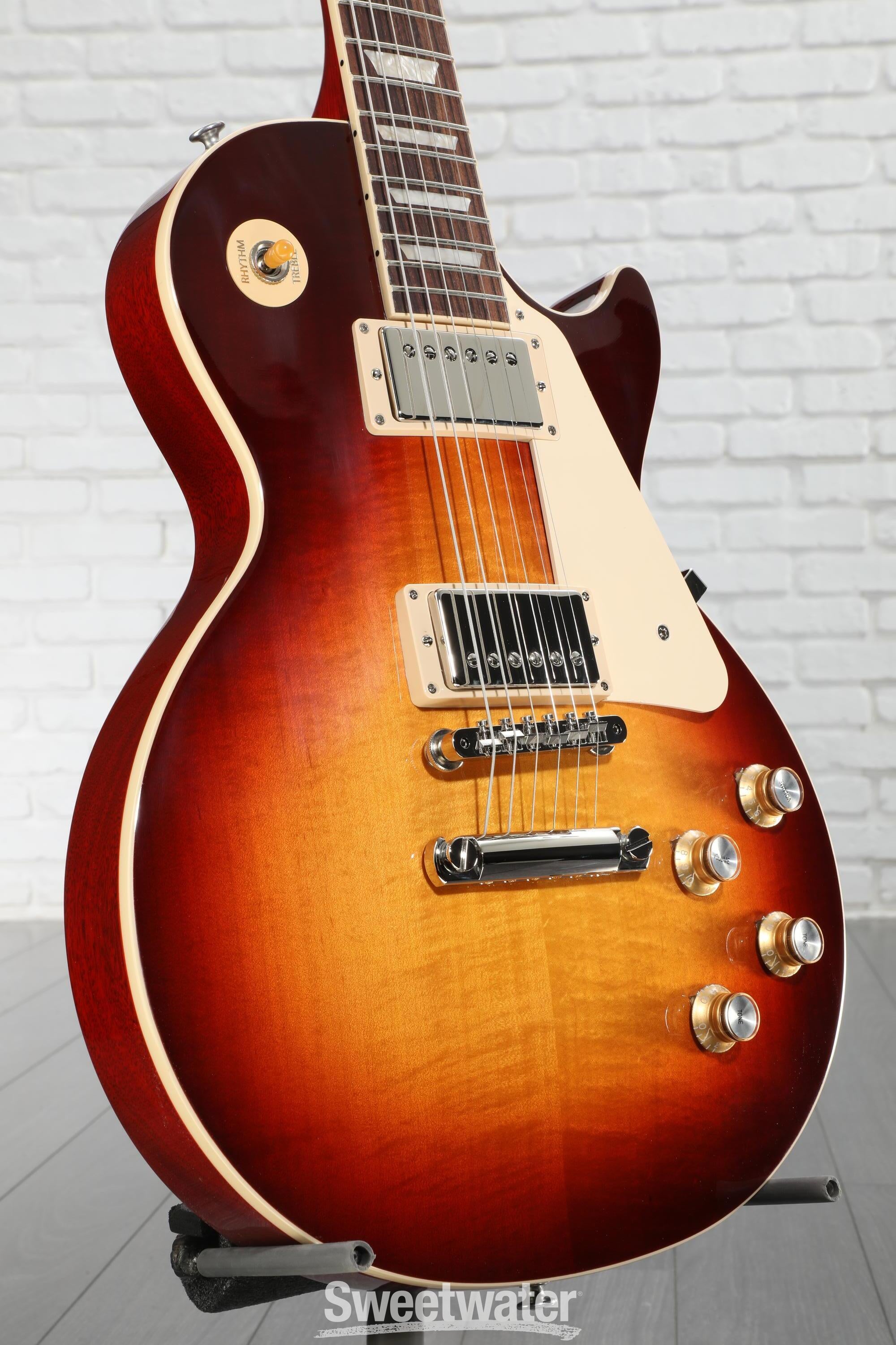ギター Gibson USA Les Paul Standard 60s Gibson Les Paul Standard '60s Electric Guitar - Bourbon Burst