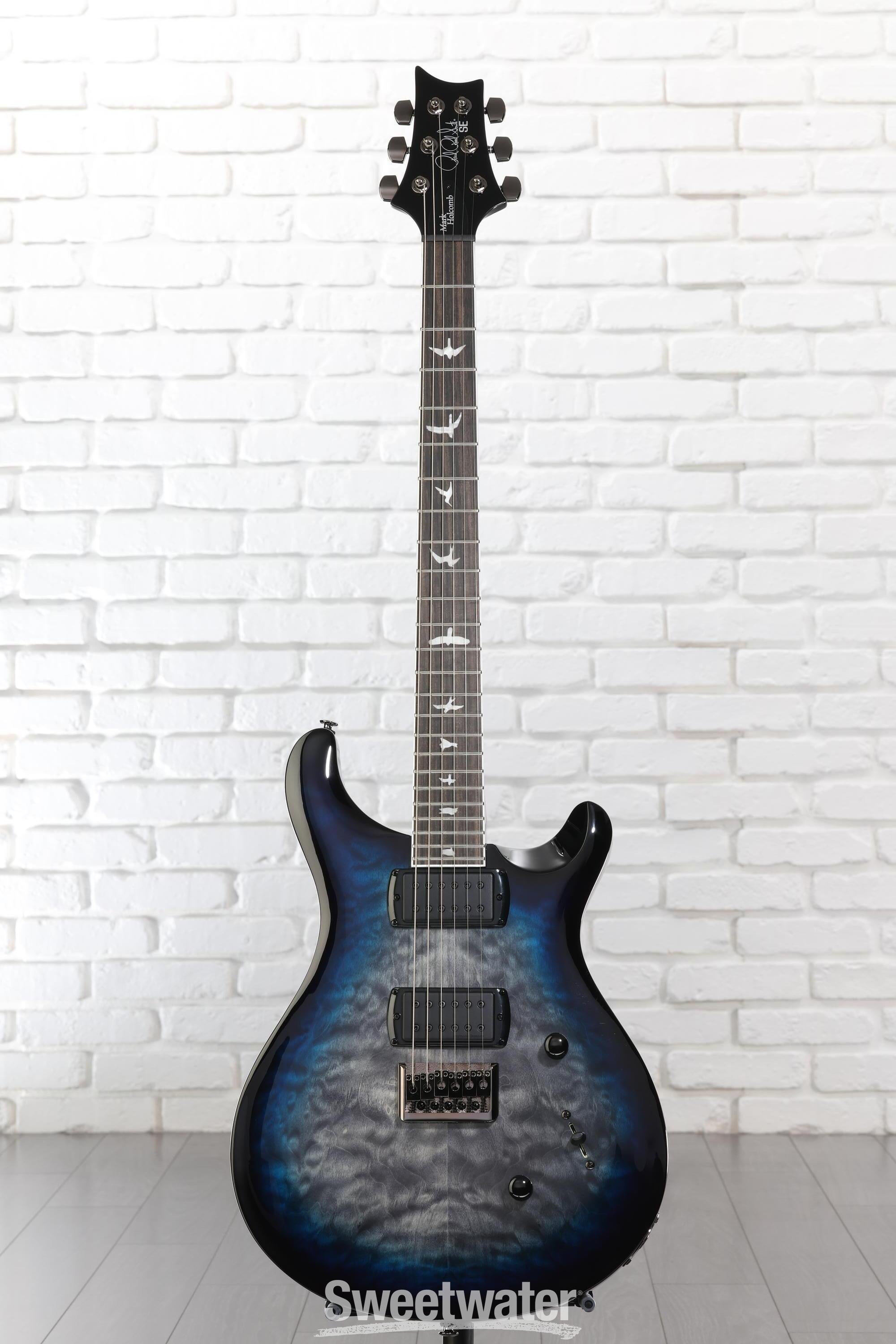 PRS SE Mark Holcomb Signature Electric Guitar - Holcomb Blue Burst