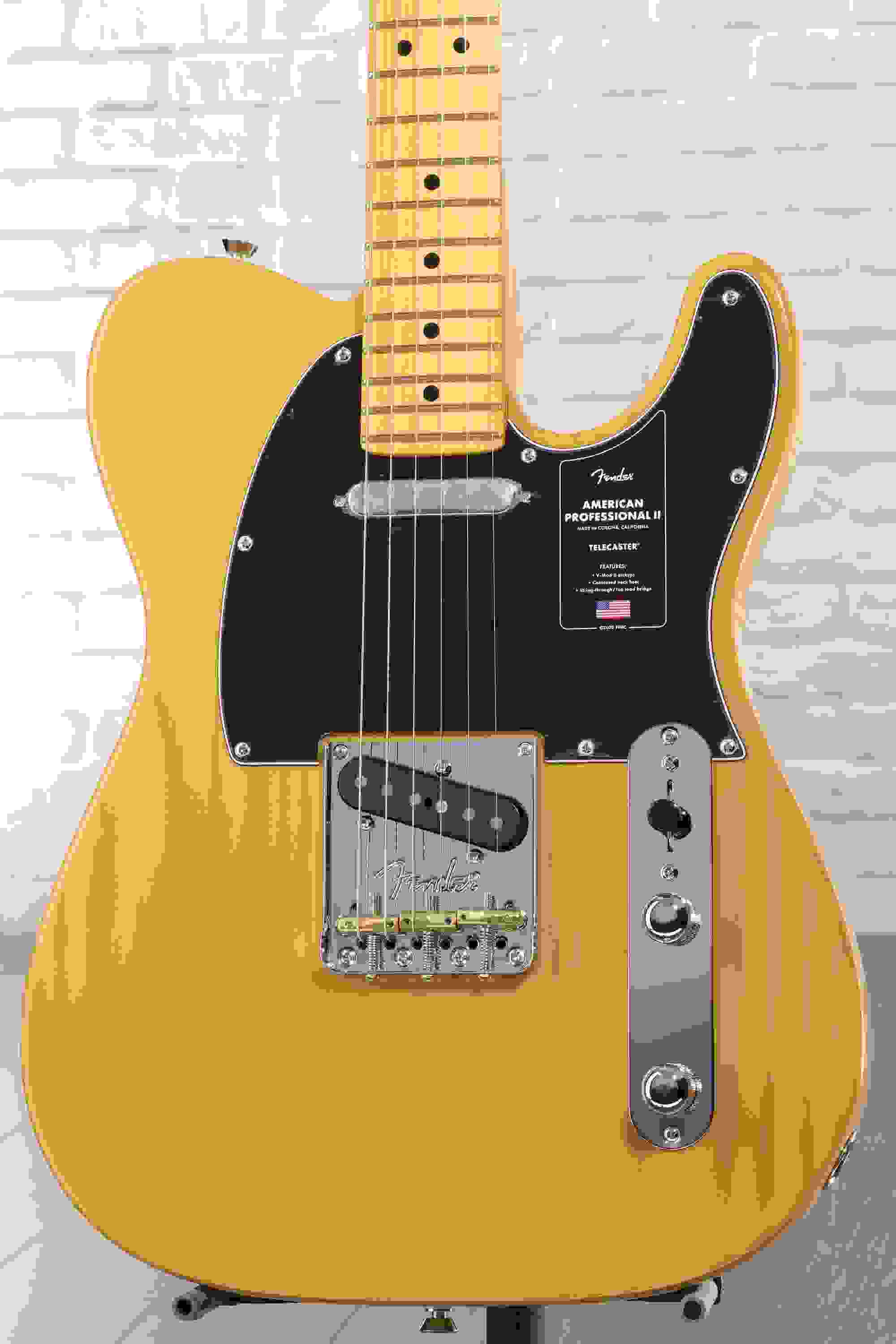 Fender American Professional II Telecaster - Butterscotch Blonde, Maple Fingerboard