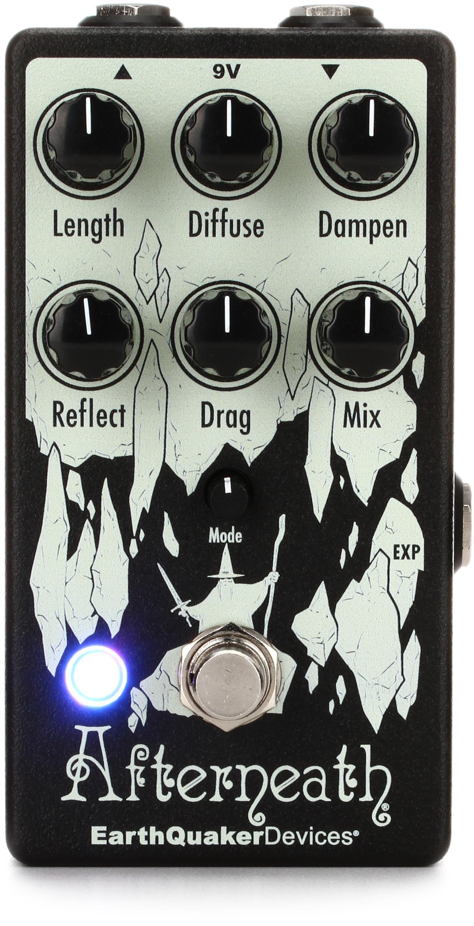 EarthQuaker Devices Afterneath V3 Reverb Pedal | Sweetwater