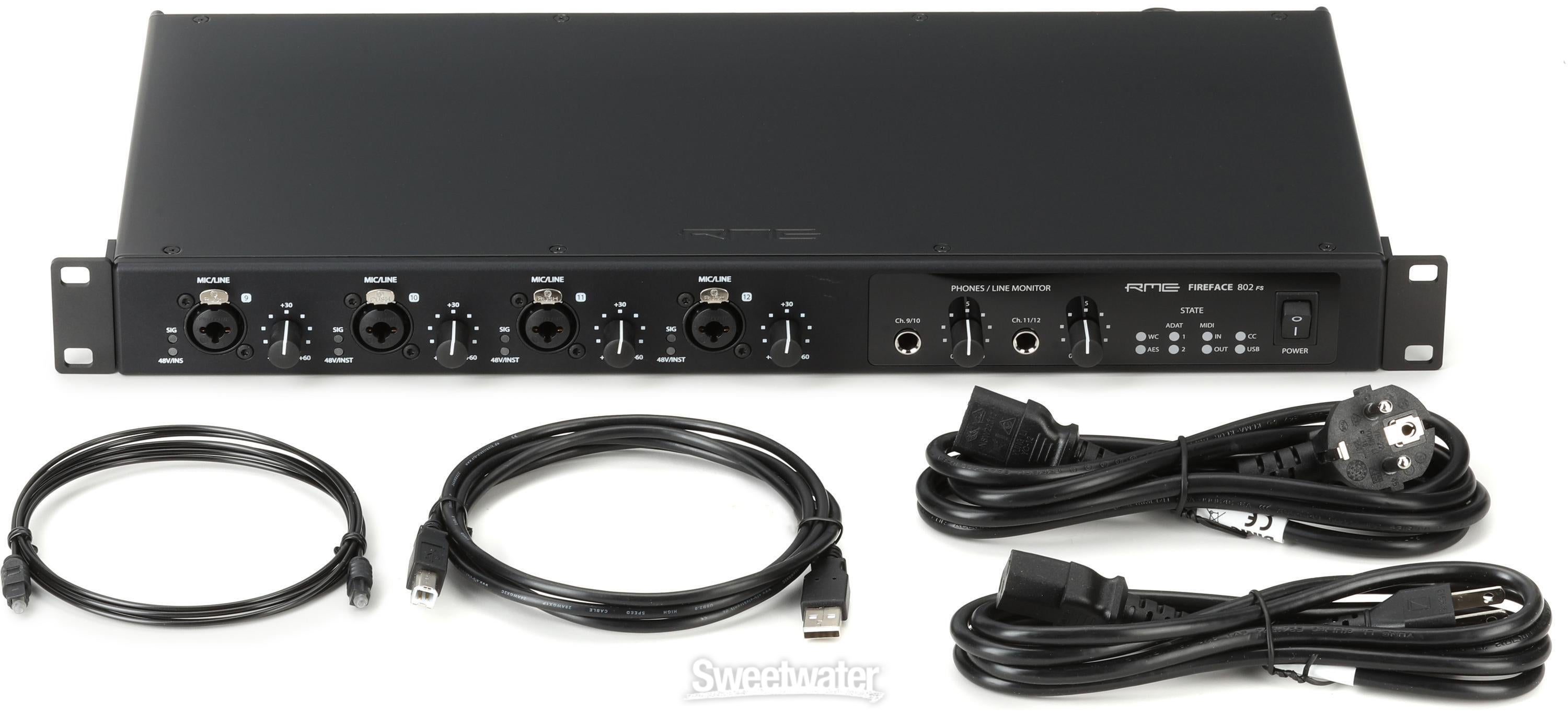 【新品未開封】RME Fireface 802 FS AE Fireface 802 FS AE | High-end USB Audio Interface - rme-usa.com