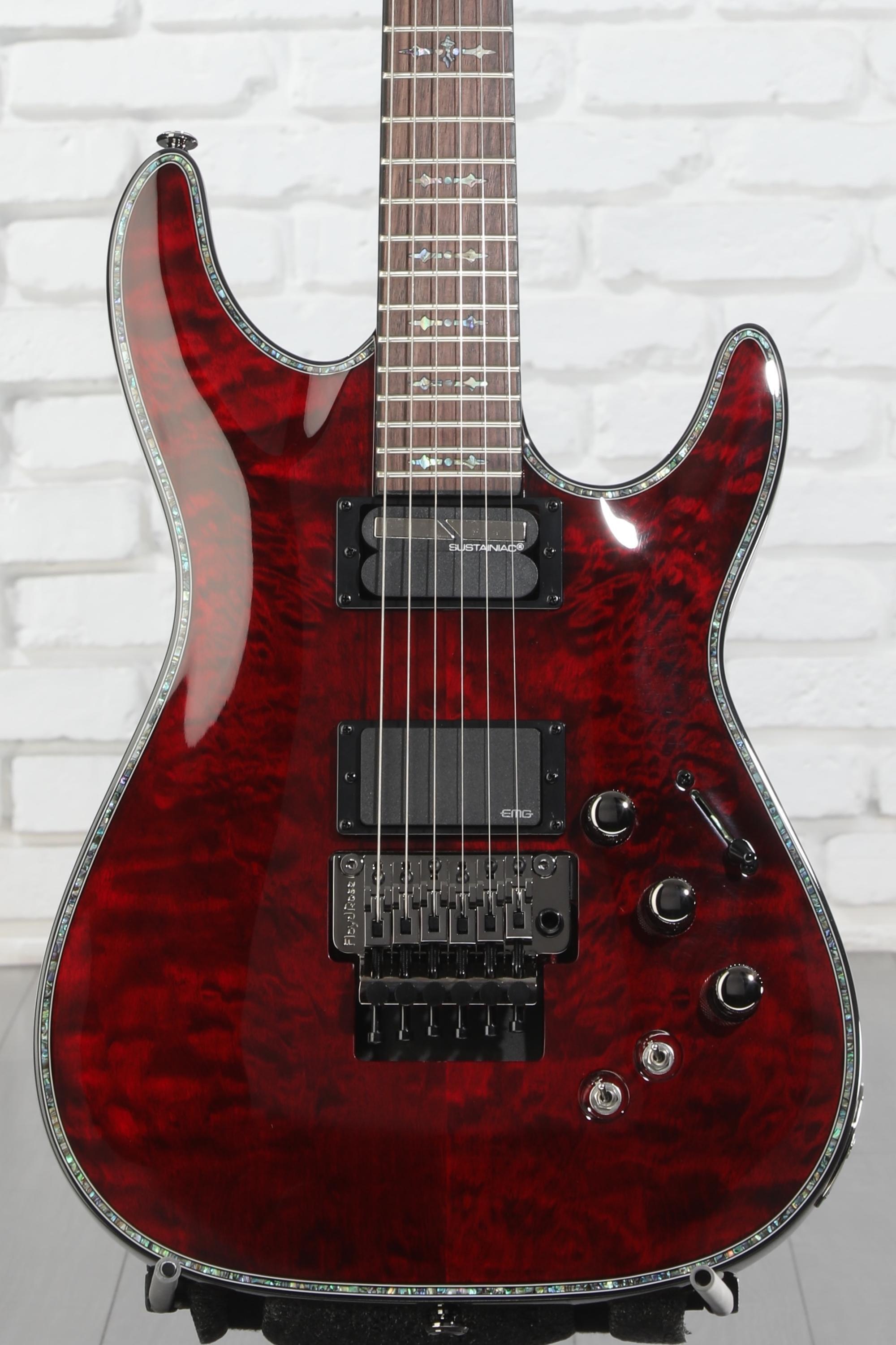 SCHECTER C-1 FR HellRaiser　美品！ Schecter Hellraiser C-1 FR-S Electric Guitar - Black Cherry