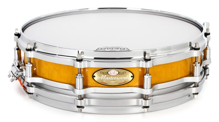 Pearl Free Floater Mahogany/Maple - 6.5 x 14-inch Snare Drum - Satin Natural
